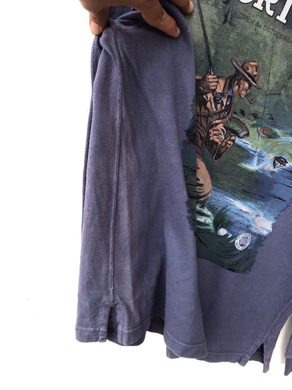 Polo Ralph Lauren Polo Ralph Lauren Sweater Polo Sportsman Overprinted (faded) Size US M / EU 48-50 / 2 - 12 Thumbnail