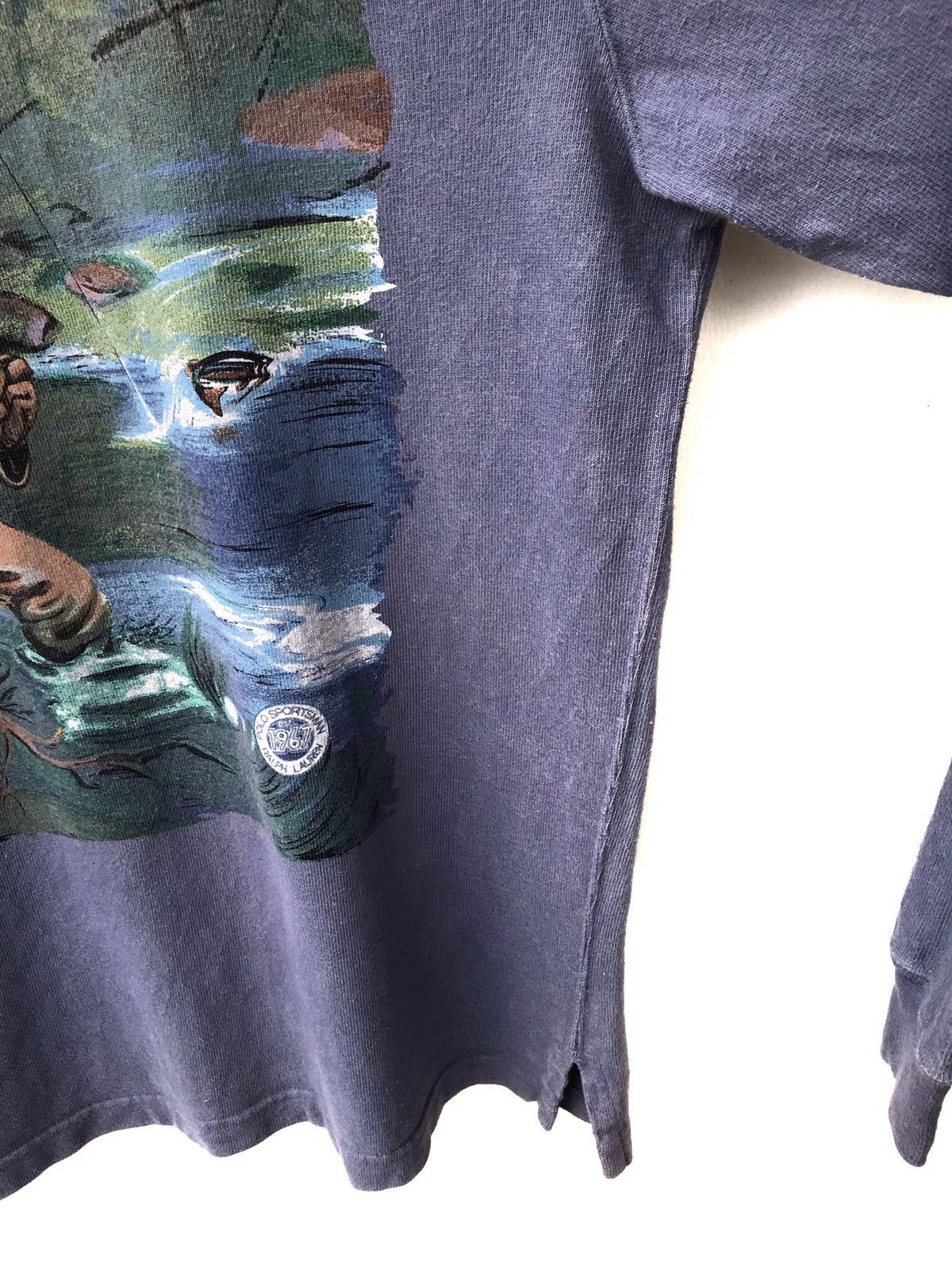 Polo Ralph Lauren Polo Ralph Lauren Sweater Polo Sportsman Overprinted (faded) Size US M / EU 48-50 / 2 - 11 Thumbnail