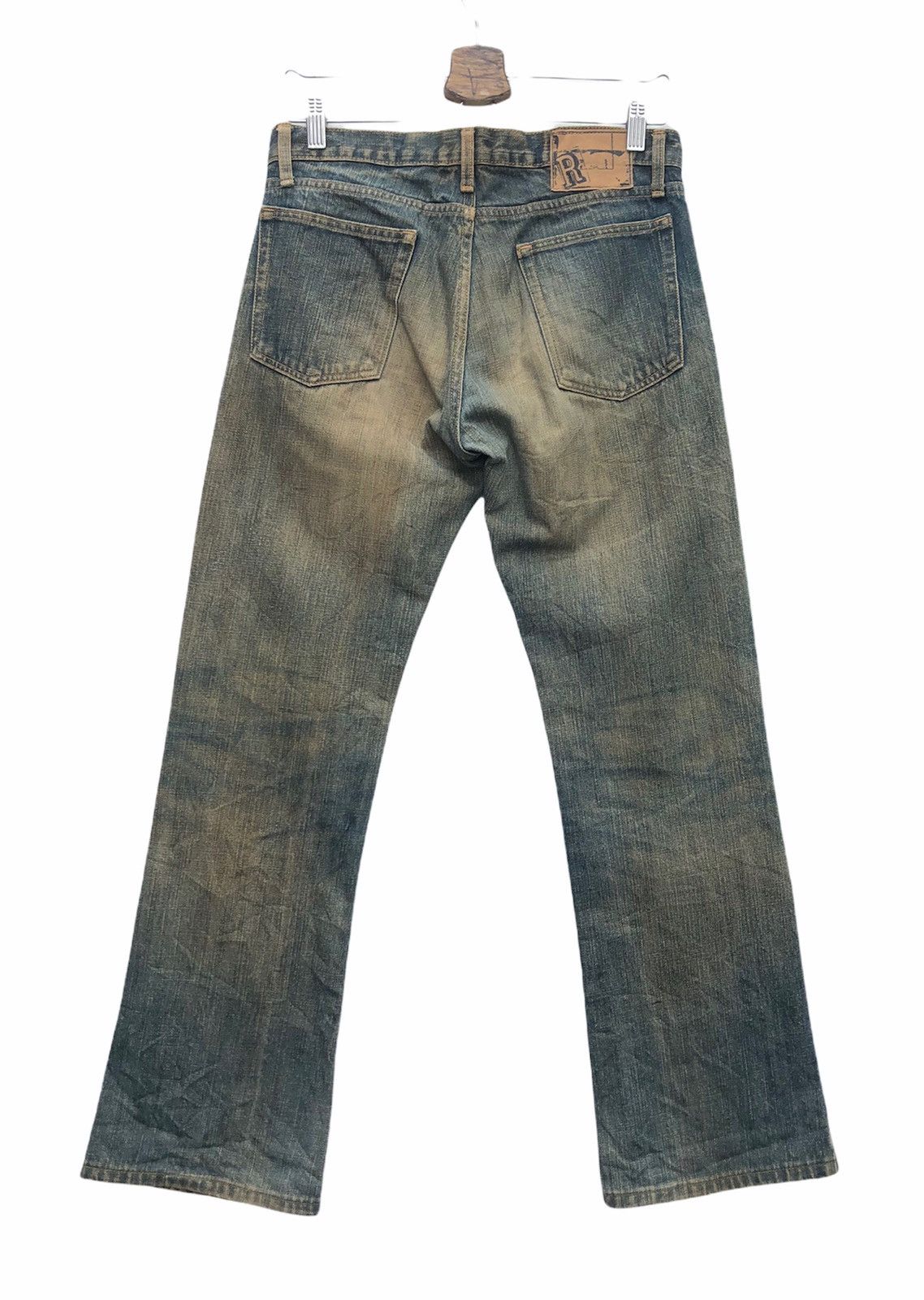 Japanese Brand 🔥Japanese Rupert Distressed Flare Jeans🔥 Size US 30 / EU 46 - 2 Thumbnail
