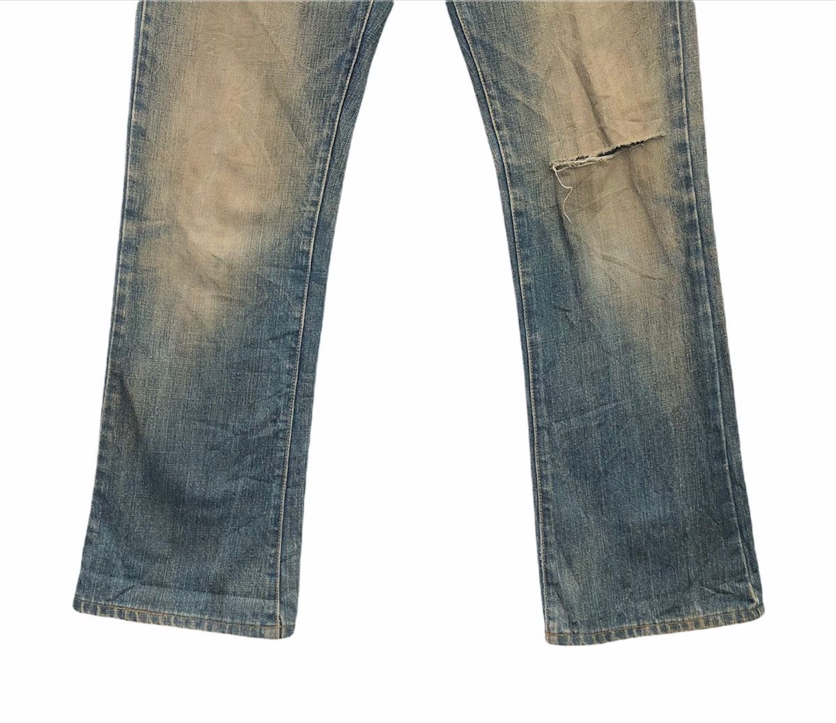 Japanese Brand 🔥Japanese Rupert Distressed Flare Jeans🔥 Size US 30 / EU 46 - 4 Thumbnail