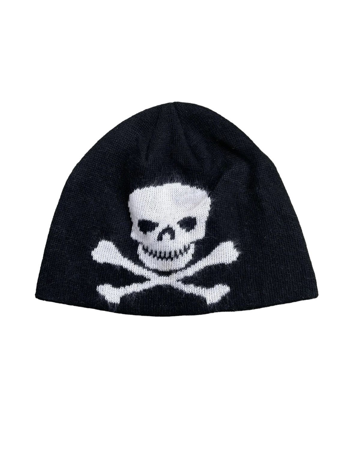 Japanese Brand SKULLS SKATES SKELETON BLACK BEANIE Size ONE SIZE - 1 Thumbnail