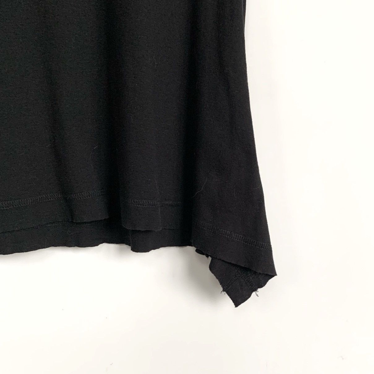 Yohji Yamamoto Yohji Yamamoto Sleeveless Asymmetrical Top Vintage Black Size US M / EU 48-50 / 2 - 2 Thumbnail