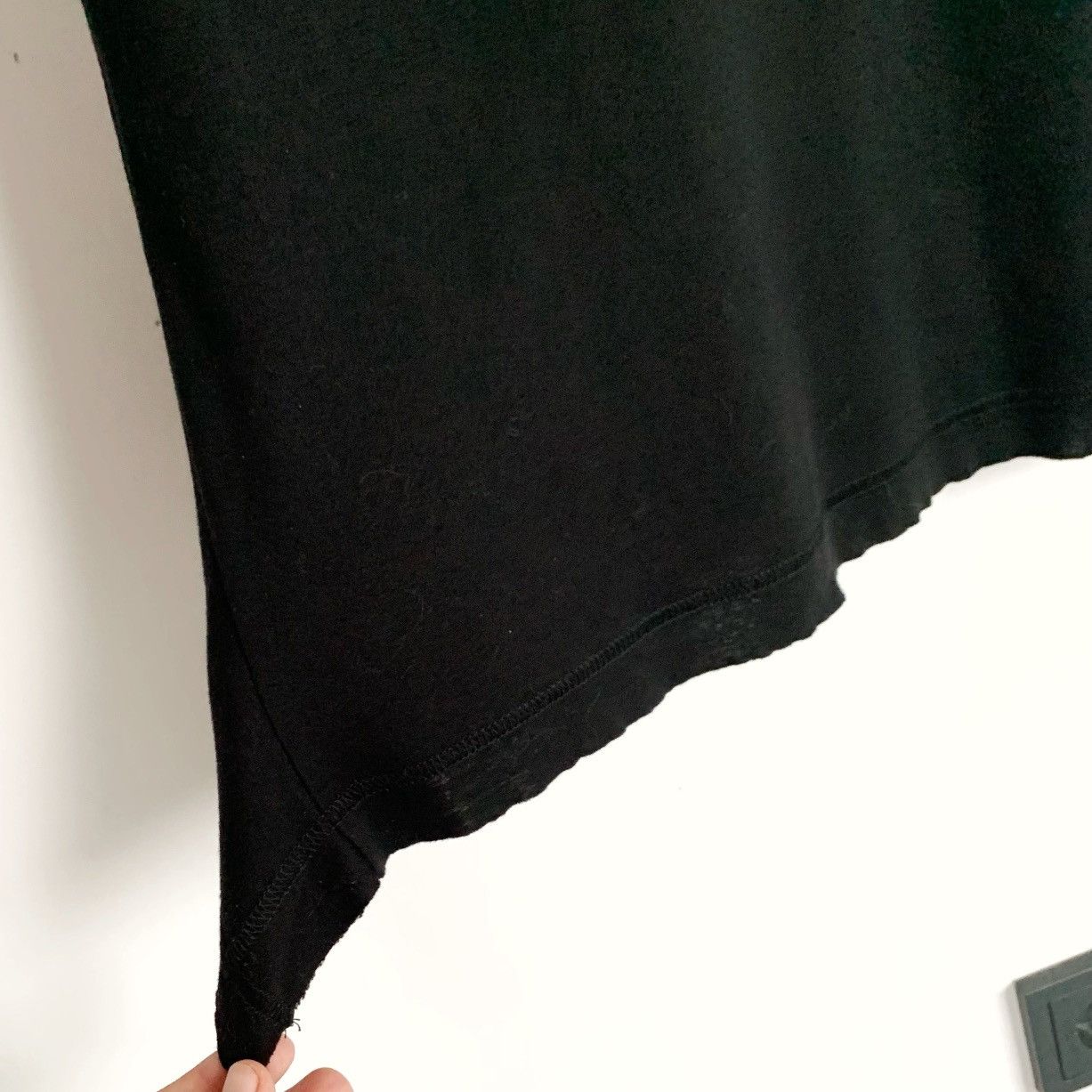 Yohji Yamamoto Yohji Yamamoto Sleeveless Asymmetrical Top Vintage Black Size US M / EU 48-50 / 2 - 5 Thumbnail