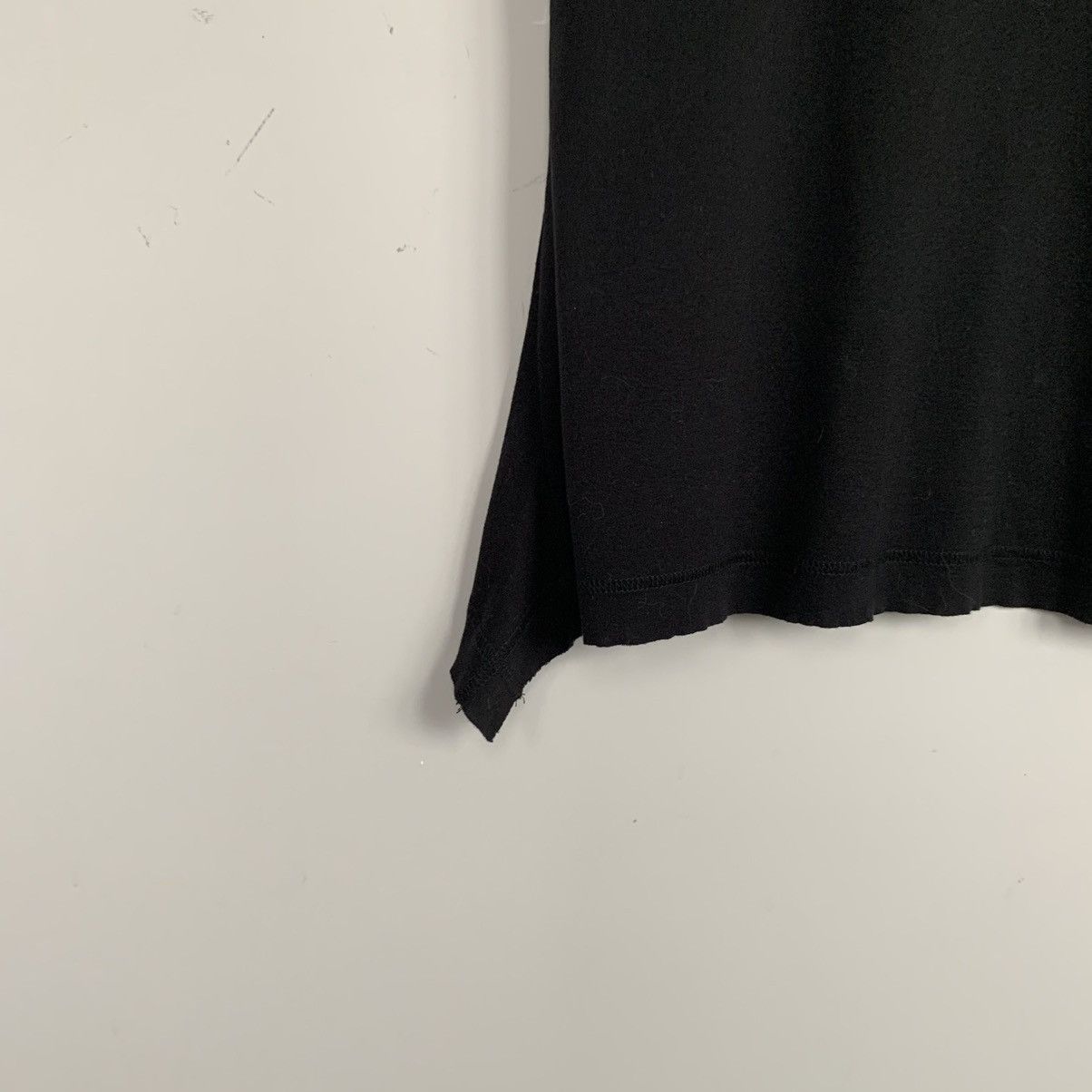 Yohji Yamamoto Yohji Yamamoto Sleeveless Asymmetrical Top Vintage Black Size US M / EU 48-50 / 2 - 6 Thumbnail