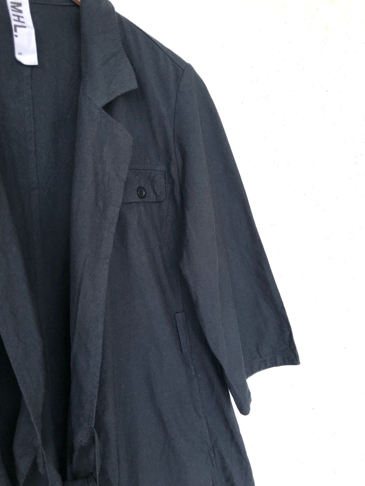 Margaret Howell MHL 🇬🇧 Unbutton Belt Wool Blend OverCoat Jacket Size US M / EU 48-50 / 2 - 5 Thumbnail