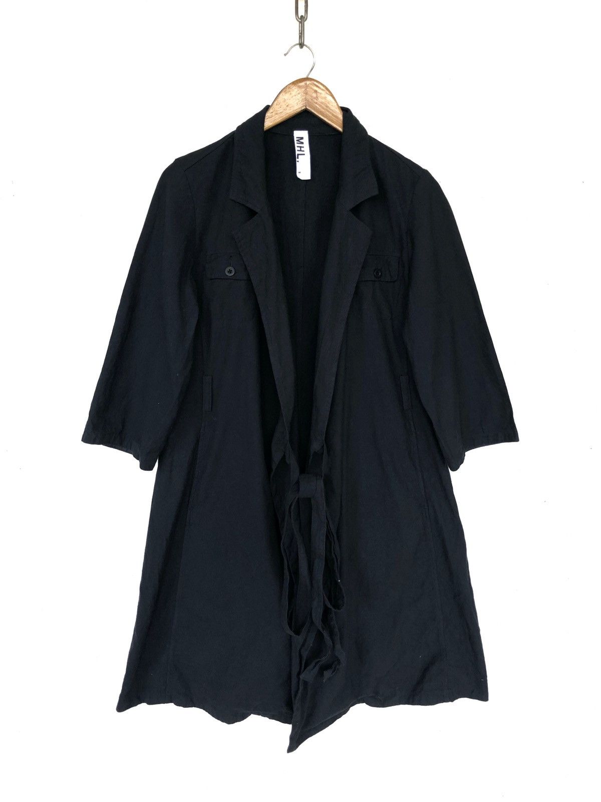MHL 🇬🇧 Unbutton Belt Wool Blend OverCoat Jacket