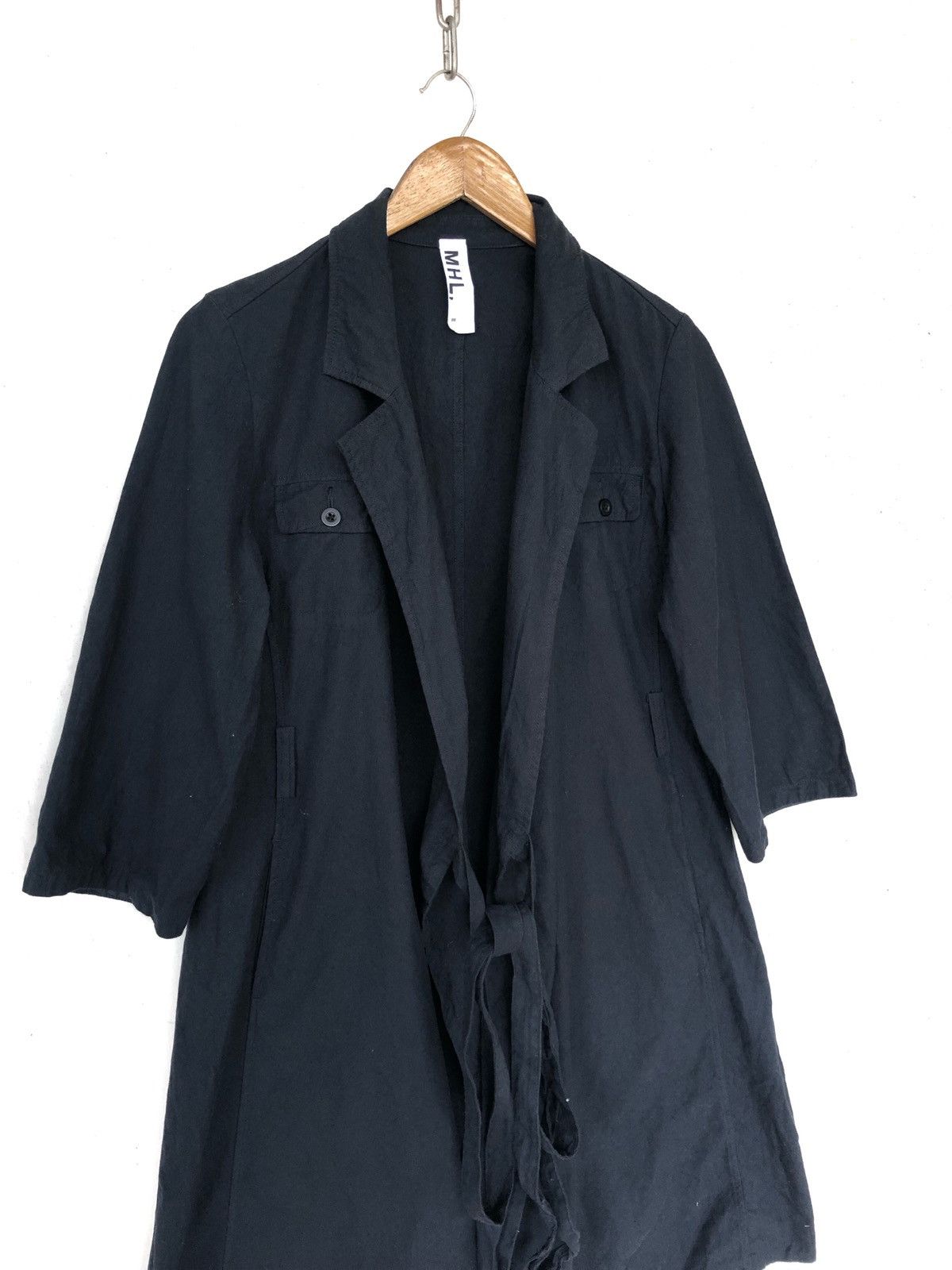 Margaret Howell MHL 🇬🇧 Unbutton Belt Wool Blend OverCoat Jacket Size US M / EU 48-50 / 2 - 2 Thumbnail