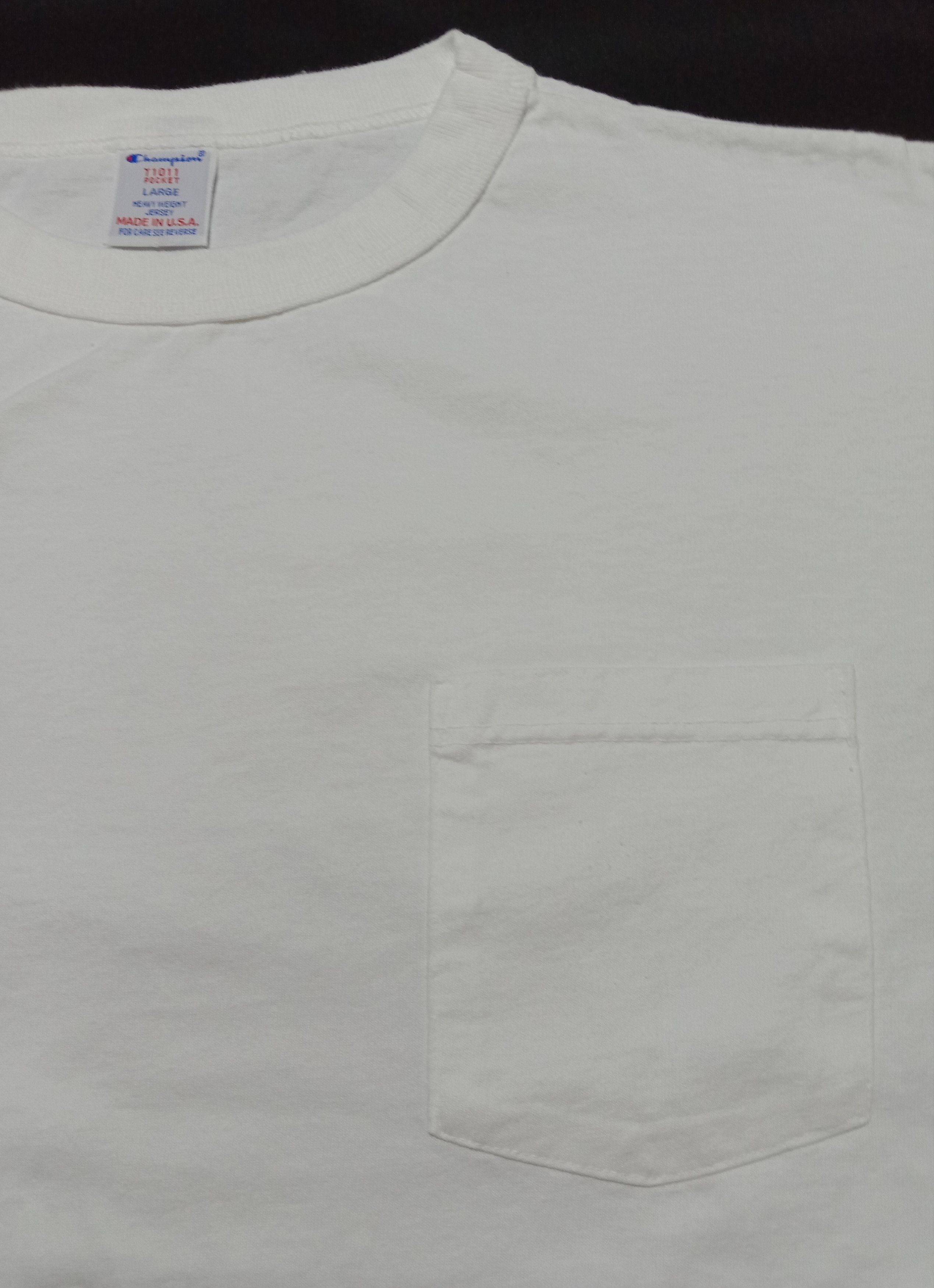 Champion Champion Shirt Embroidery Logo With Pocket Made In USA Size L / US 10 / IT 46 - 4 Thumbnail