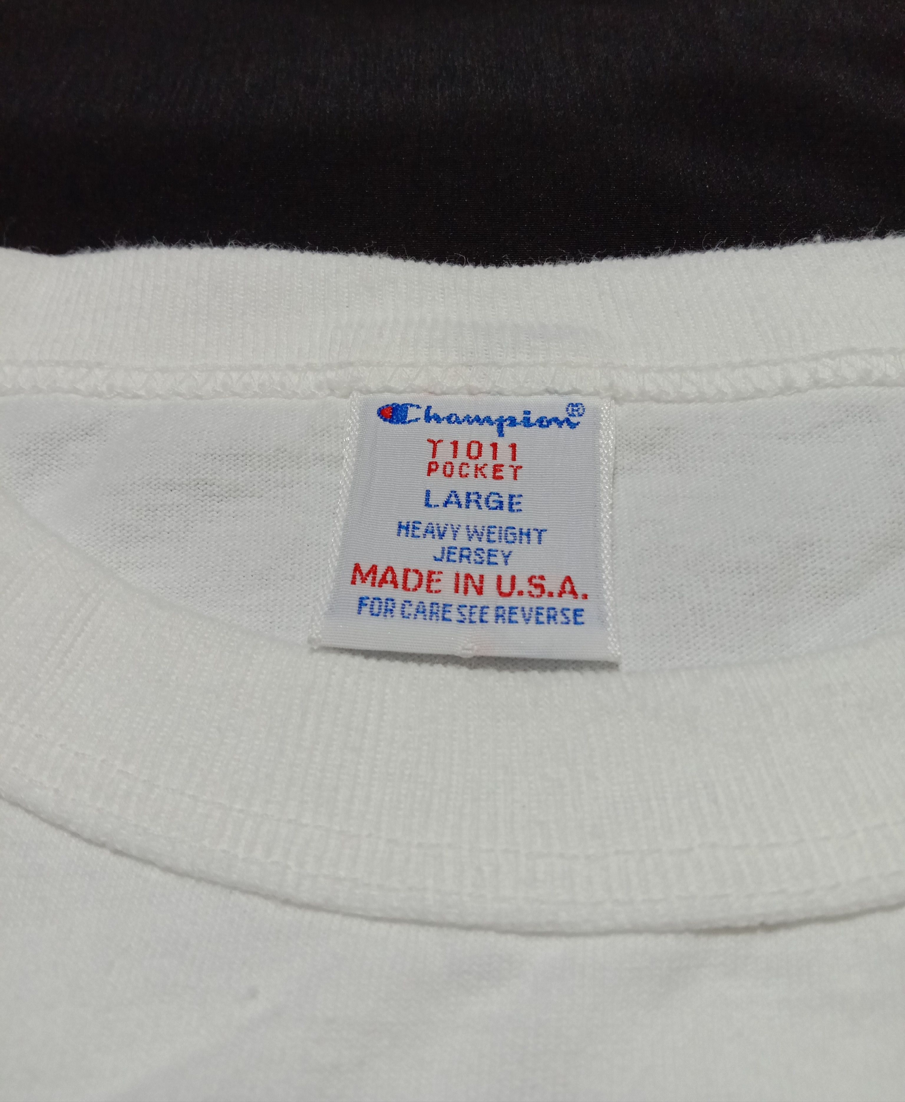 Champion Champion Shirt Embroidery Logo With Pocket Made In USA Size L / US 10 / IT 46 - 3 Thumbnail