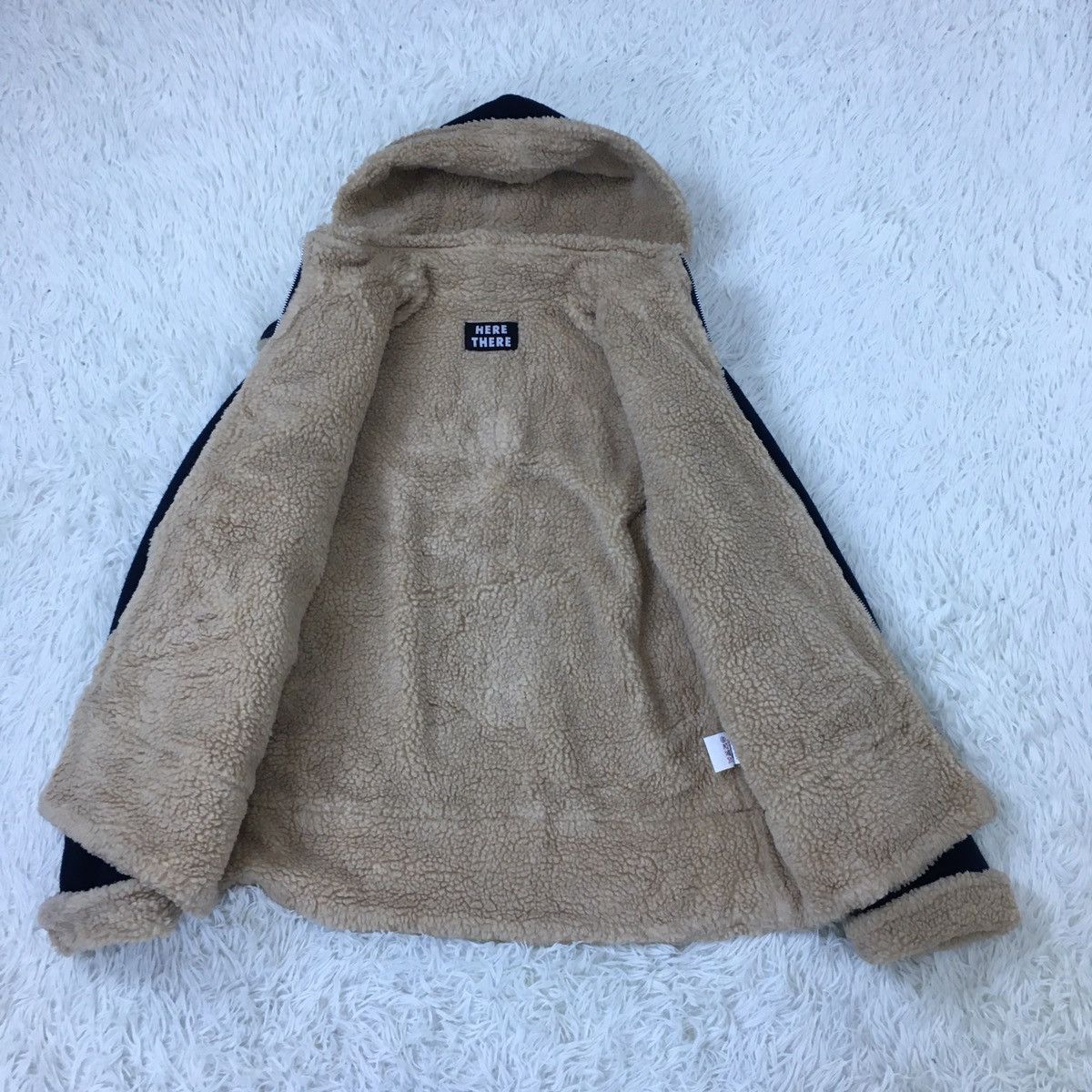 Japanese Brand Made in Japan Sherpa Fleece Hoodie Size US M / EU 48-50 / 2 - 8 Thumbnail