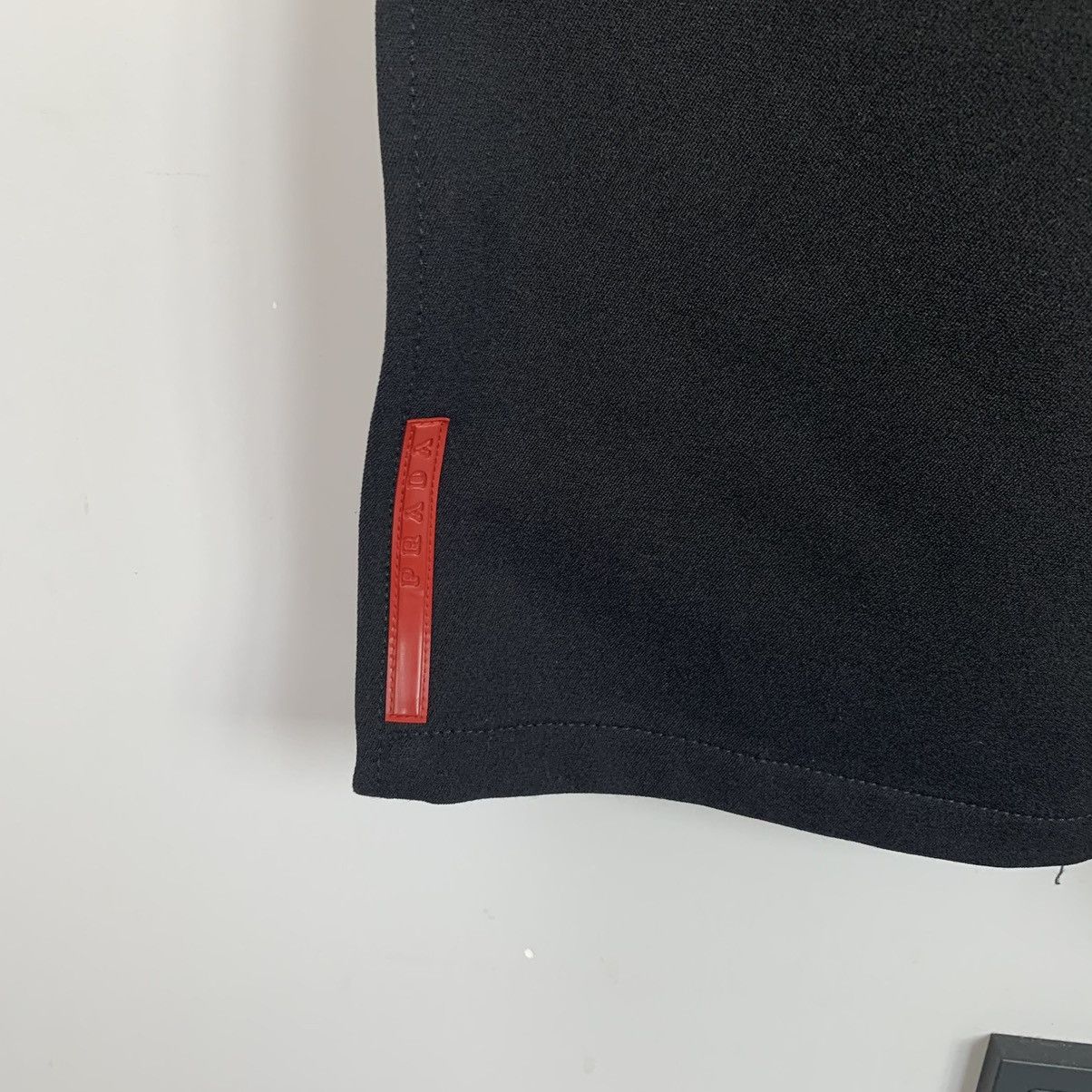 Prada 🔴 PRADA Pants Sport Nylon Black Trousers Red Tab Zip Pocket Size US 28 / EU 44 - 1 Thumbnail
