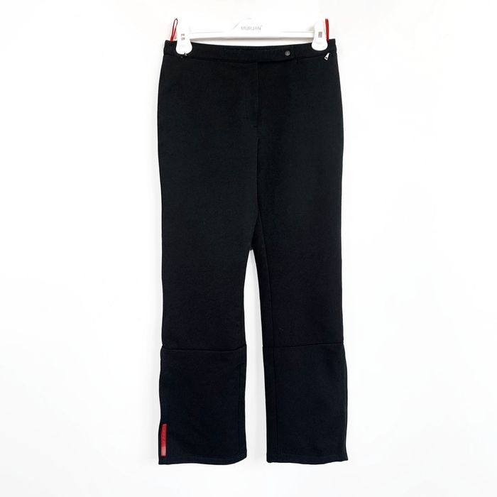 Vintage PRADA Pants Sport Nylon Trousers Red Tab Zip | Grailed