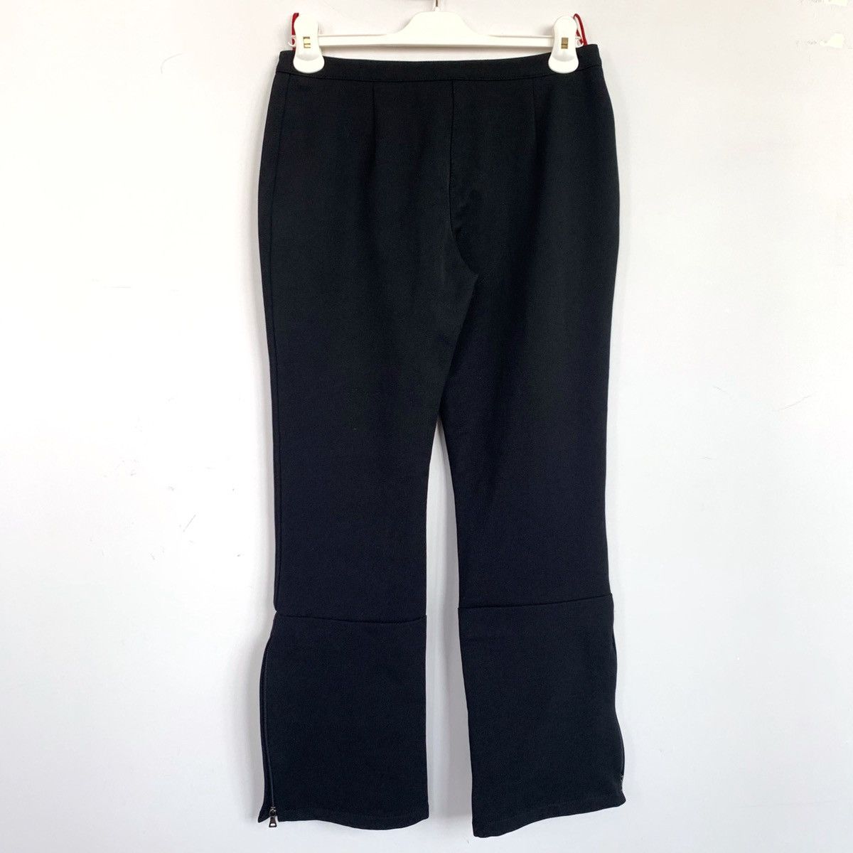Prada 🔴 PRADA Pants Sport Nylon Black Trousers Red Tab Zip Pocket Size US 28 / EU 44 - 8 Thumbnail