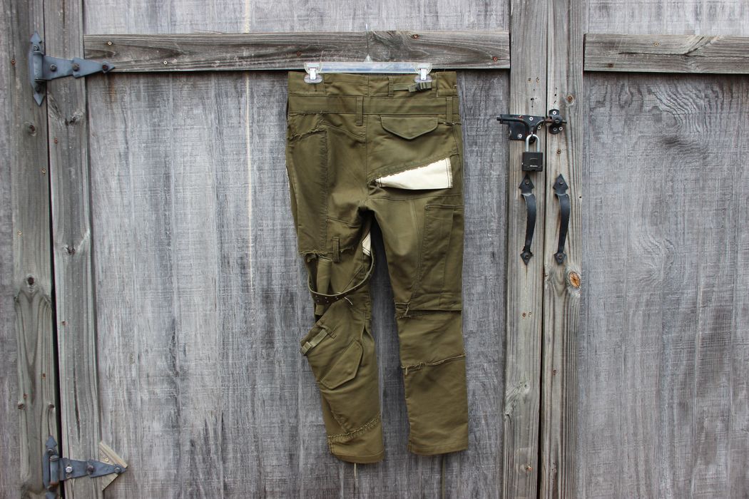 Junya Watanabe Reconstructed Military Pants Cropped 2006 Size US 31 - 2 Preview