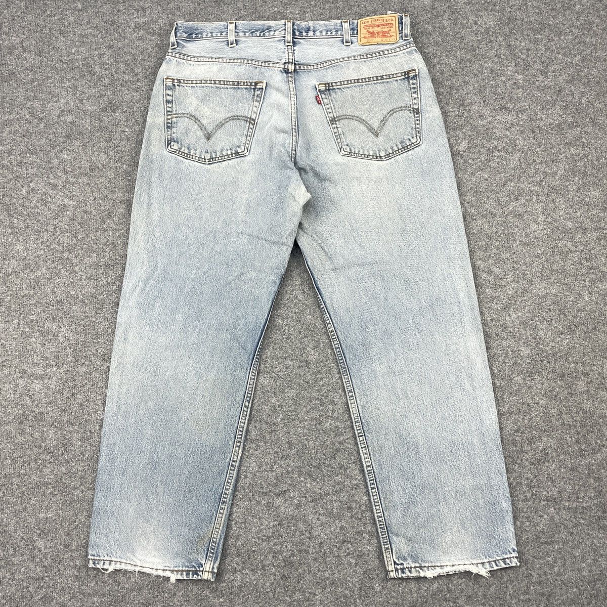 Levi's × Vintage Vintage Levi's 550 Light Wash wc-237 Size US 36 / EU 52 - 2 Thumbnail