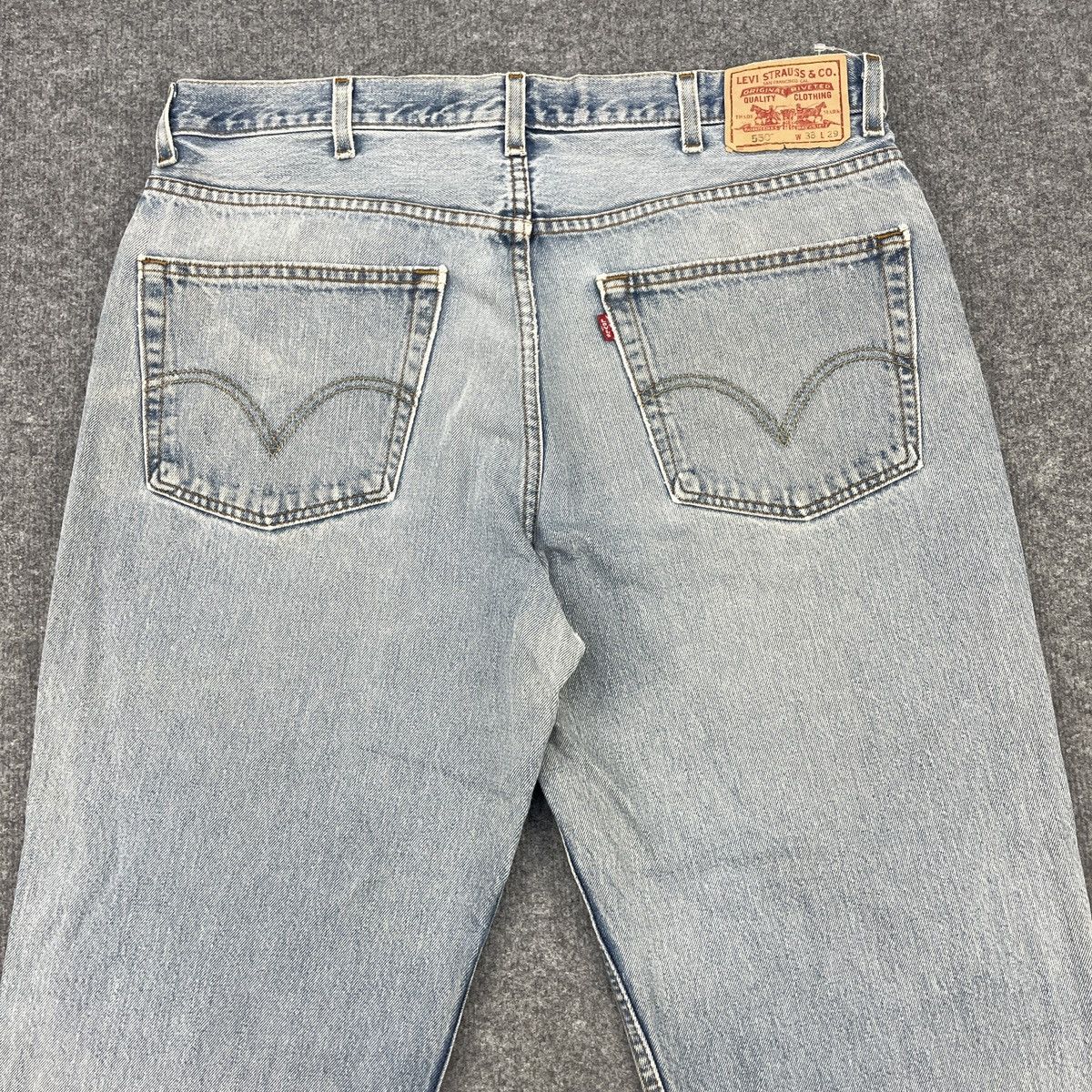Levi's × Vintage Vintage Levi's 550 Light Wash wc-237 Size US 36 / EU 52 - 3 Thumbnail