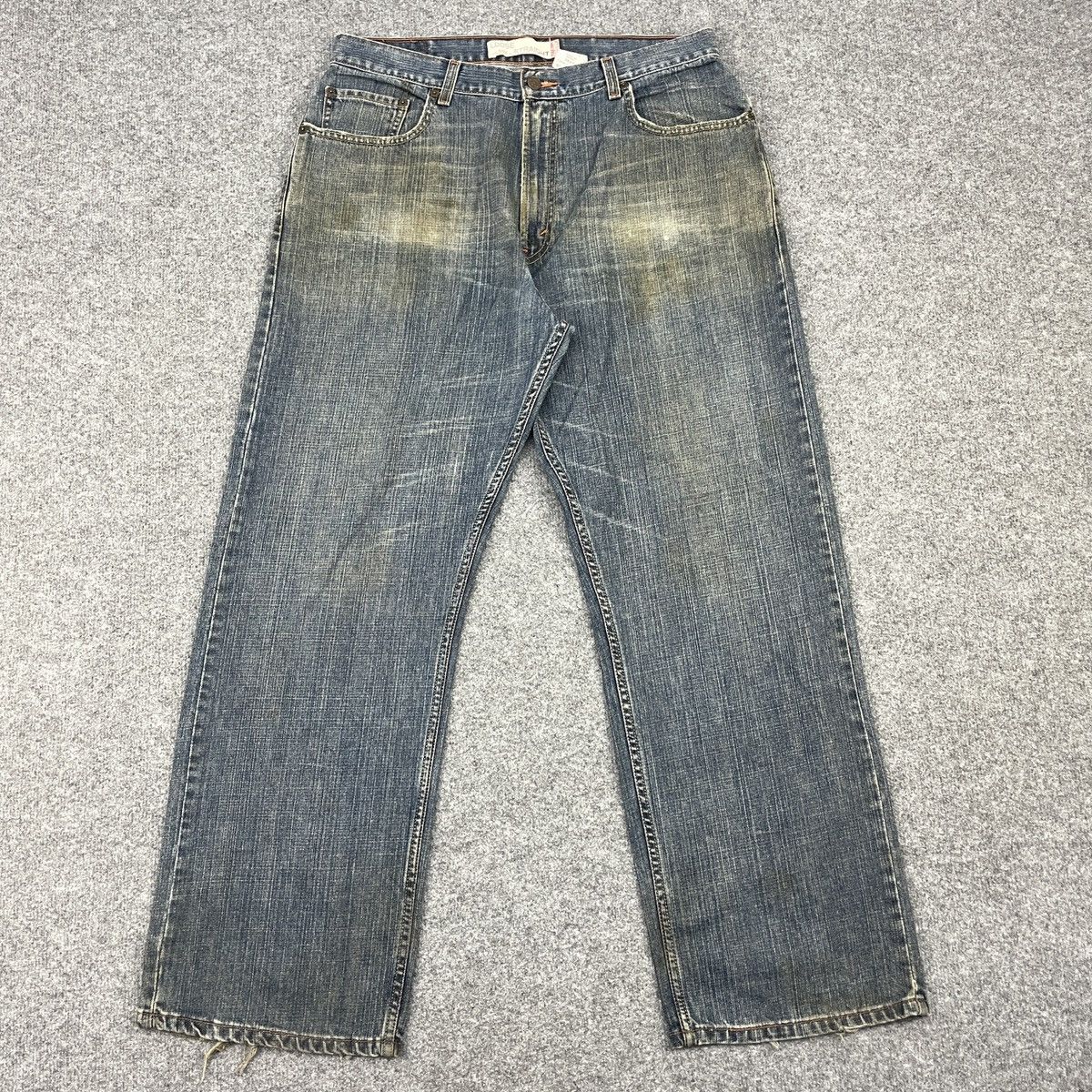 Levi's × Vintage Vintage Levi's 569 Faded Blue Jeans wc-230 Size US 35 - 1 Thumbnail