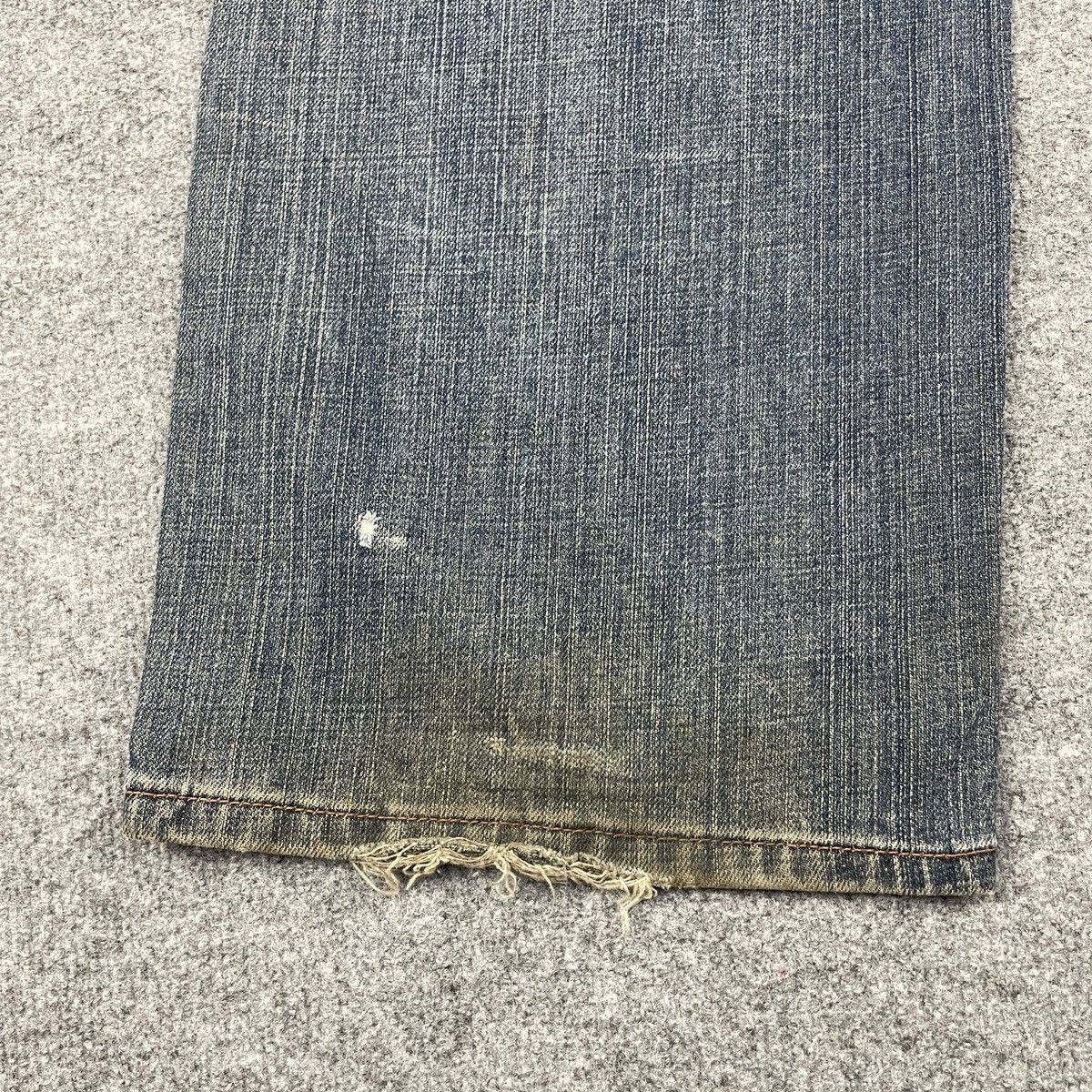 Levi's × Vintage Vintage Levi's 569 Faded Blue Jeans wc-230 Size US 35 - 8 Thumbnail