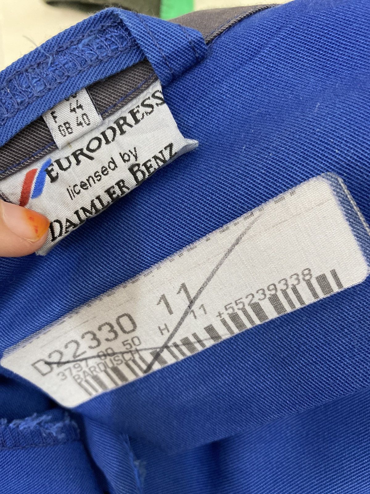 Mercedes-Benz × Vintage 🔥Vintage mercedes benz worker jacket Size US L / EU 52-54 / 3 - 4 Thumbnail