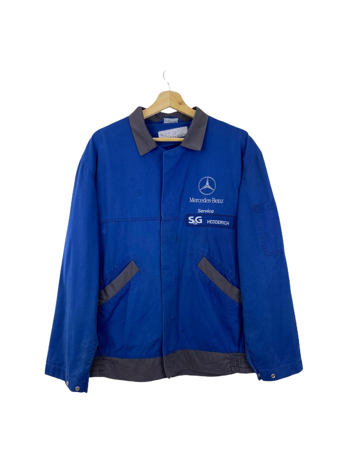 Mercedes-Benz × Vintage 🔥Vintage mercedes benz worker jacket Size US L / EU 52-54 / 3 - 1 Thumbnail