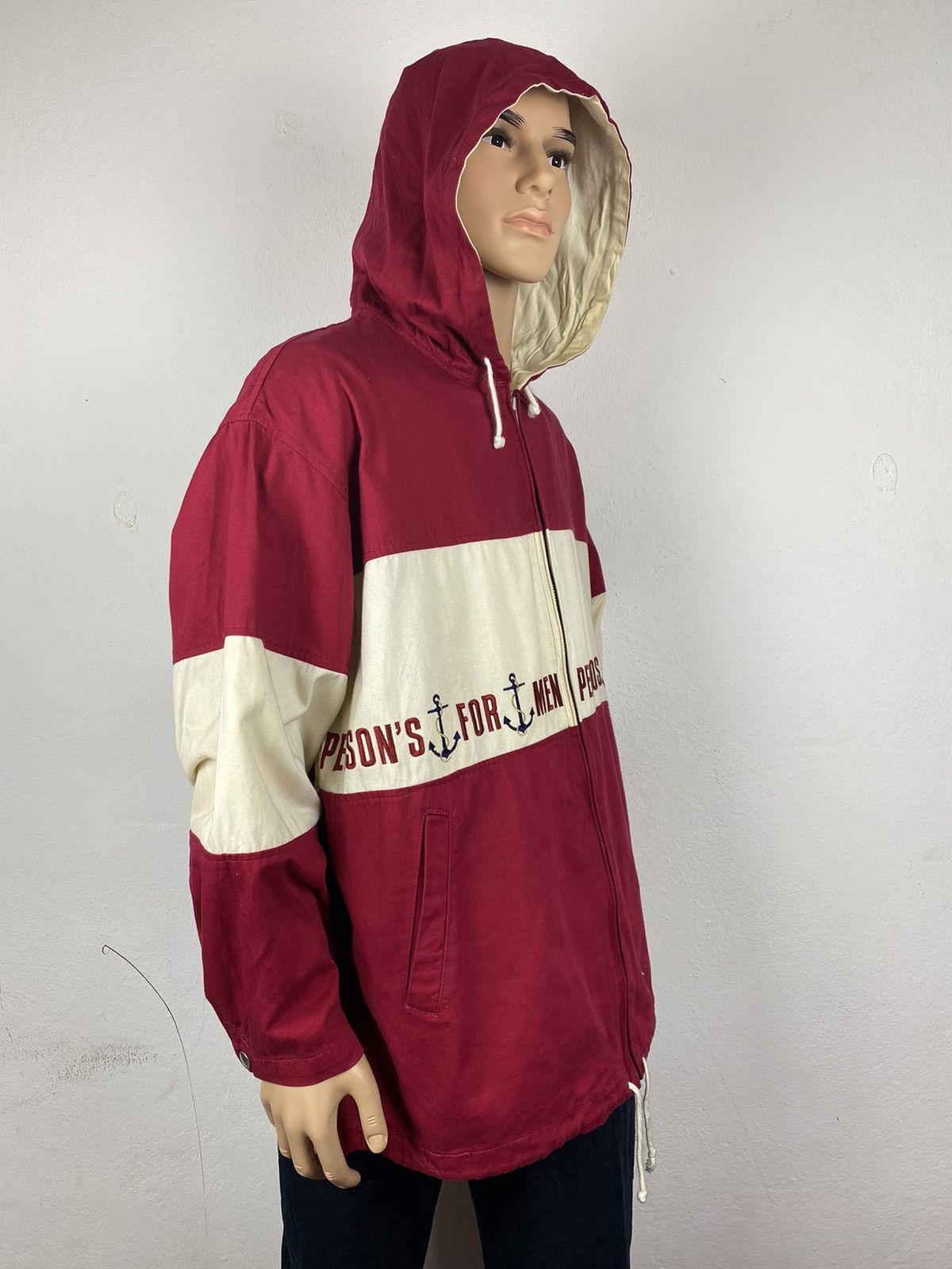 PERSON'S 🔥PERSON’S NAVY ZIPPER HODDIES JACKET Size US L / EU 52-54 / 3 - 6 Thumbnail