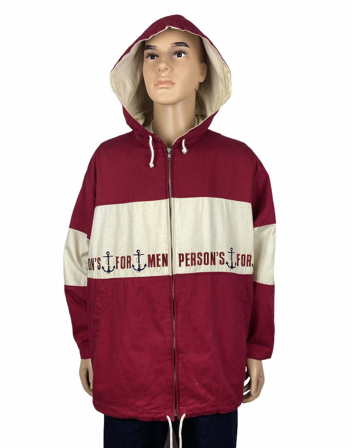 PERSON'S 🔥PERSON’S NAVY ZIPPER HODDIES JACKET Size US L / EU 52-54 / 3 - 1 Thumbnail