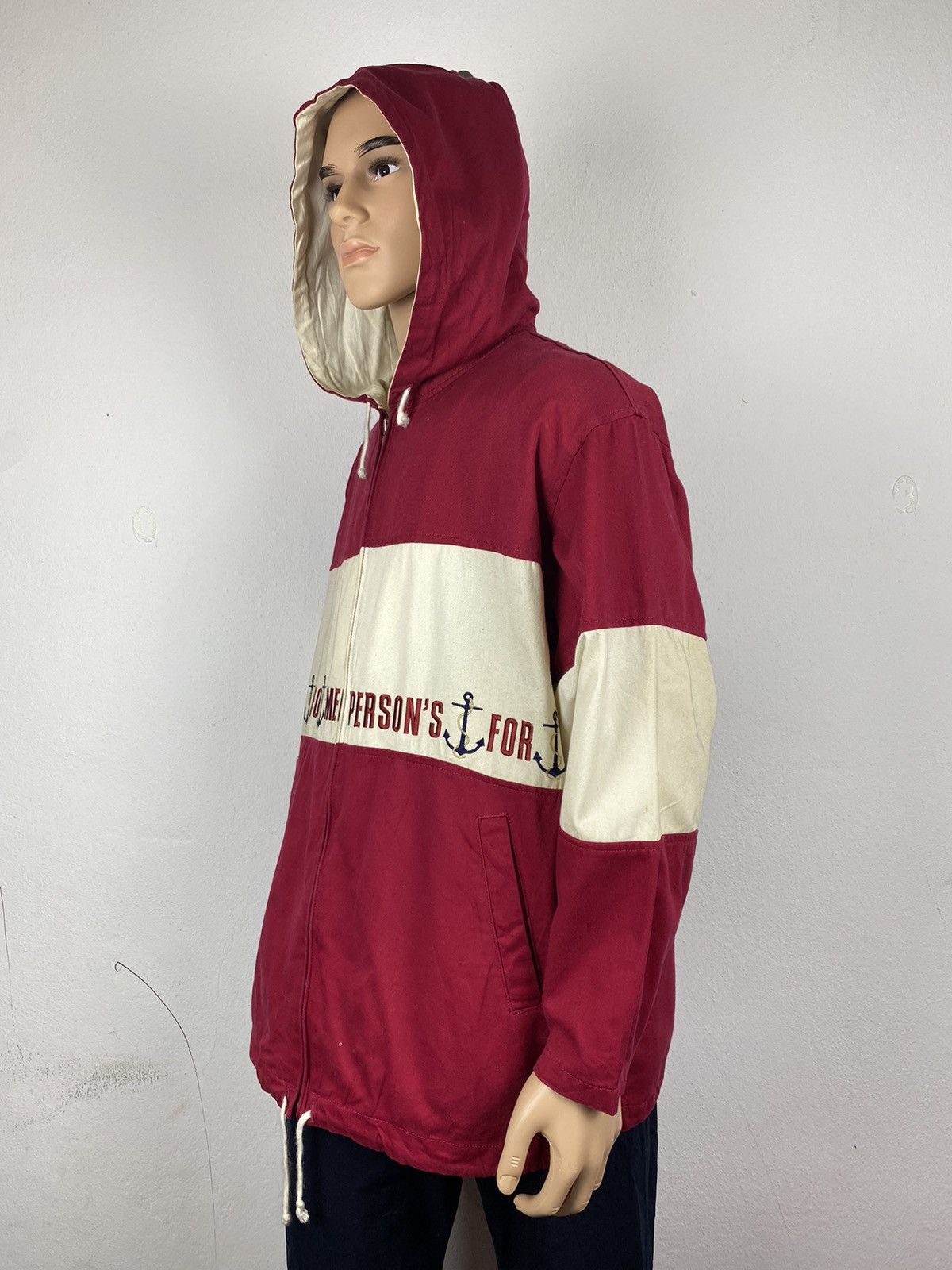 PERSON'S 🔥PERSON’S NAVY ZIPPER HODDIES JACKET Size US L / EU 52-54 / 3 - 5 Thumbnail