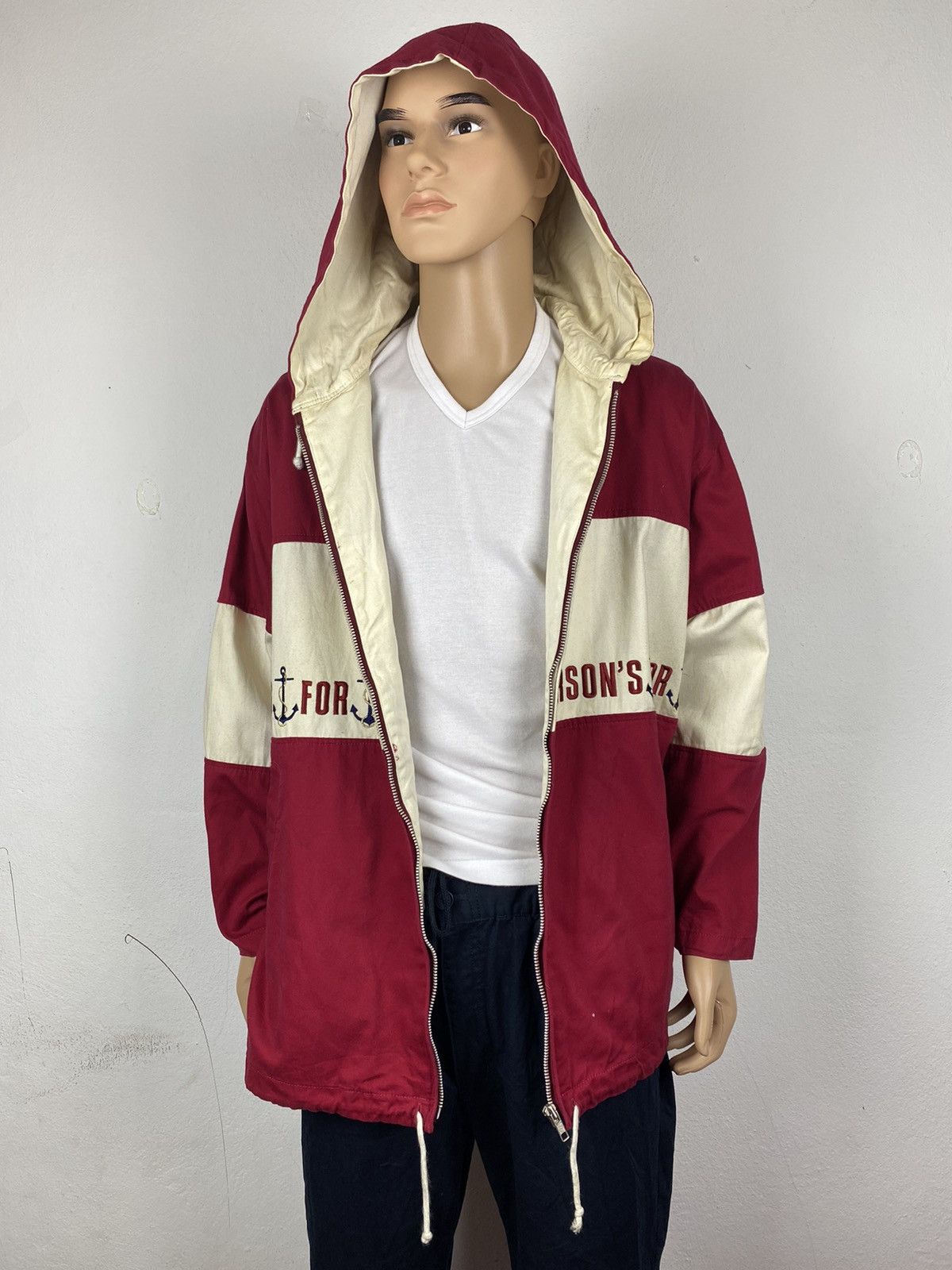 PERSON'S 🔥PERSON’S NAVY ZIPPER HODDIES JACKET Size US L / EU 52-54 / 3 - 11 Thumbnail