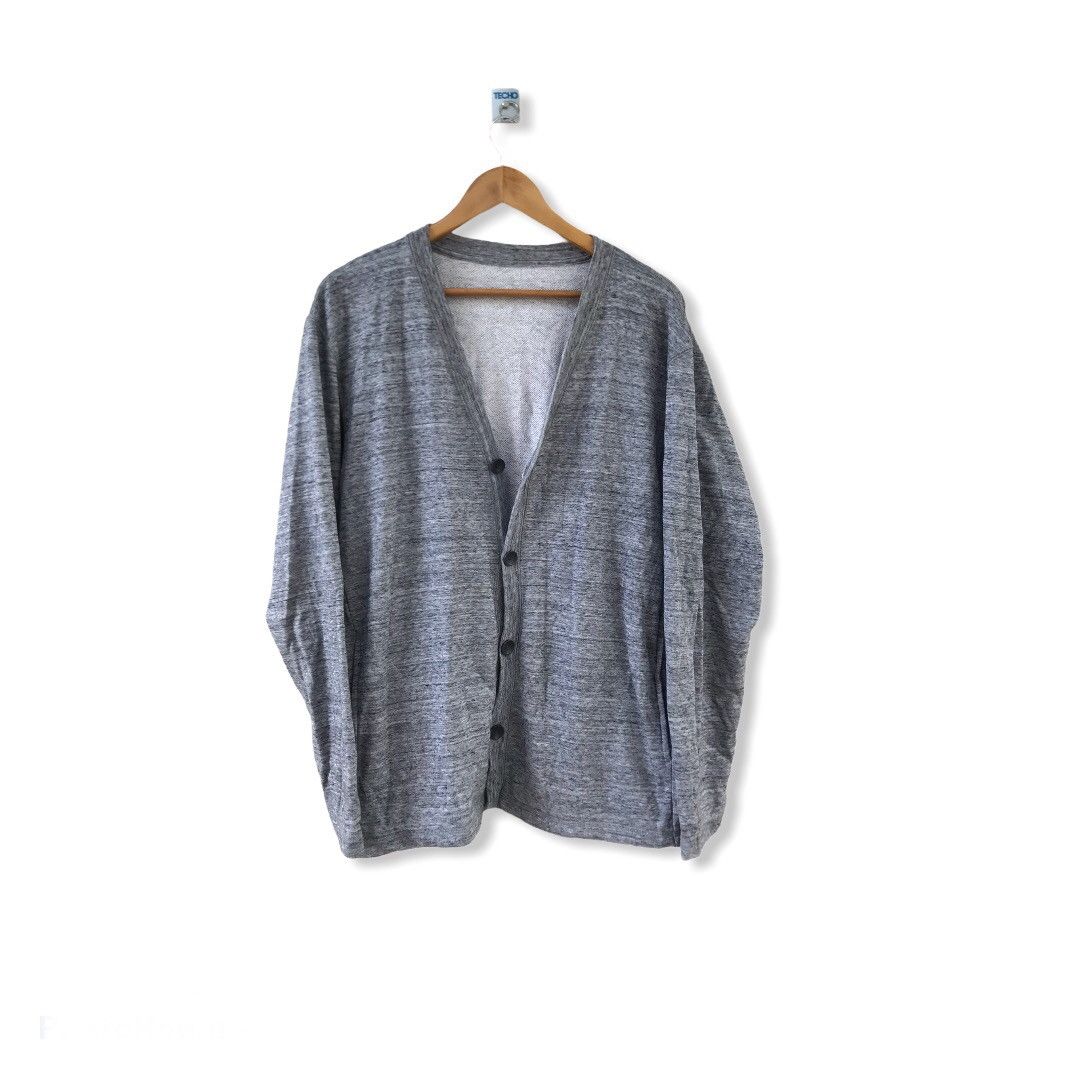 Uniqlo JapaneseBrand Uniqlo Plain Cardigan Button Up Size US L / EU 52-54 / 3 - 1 Thumbnail