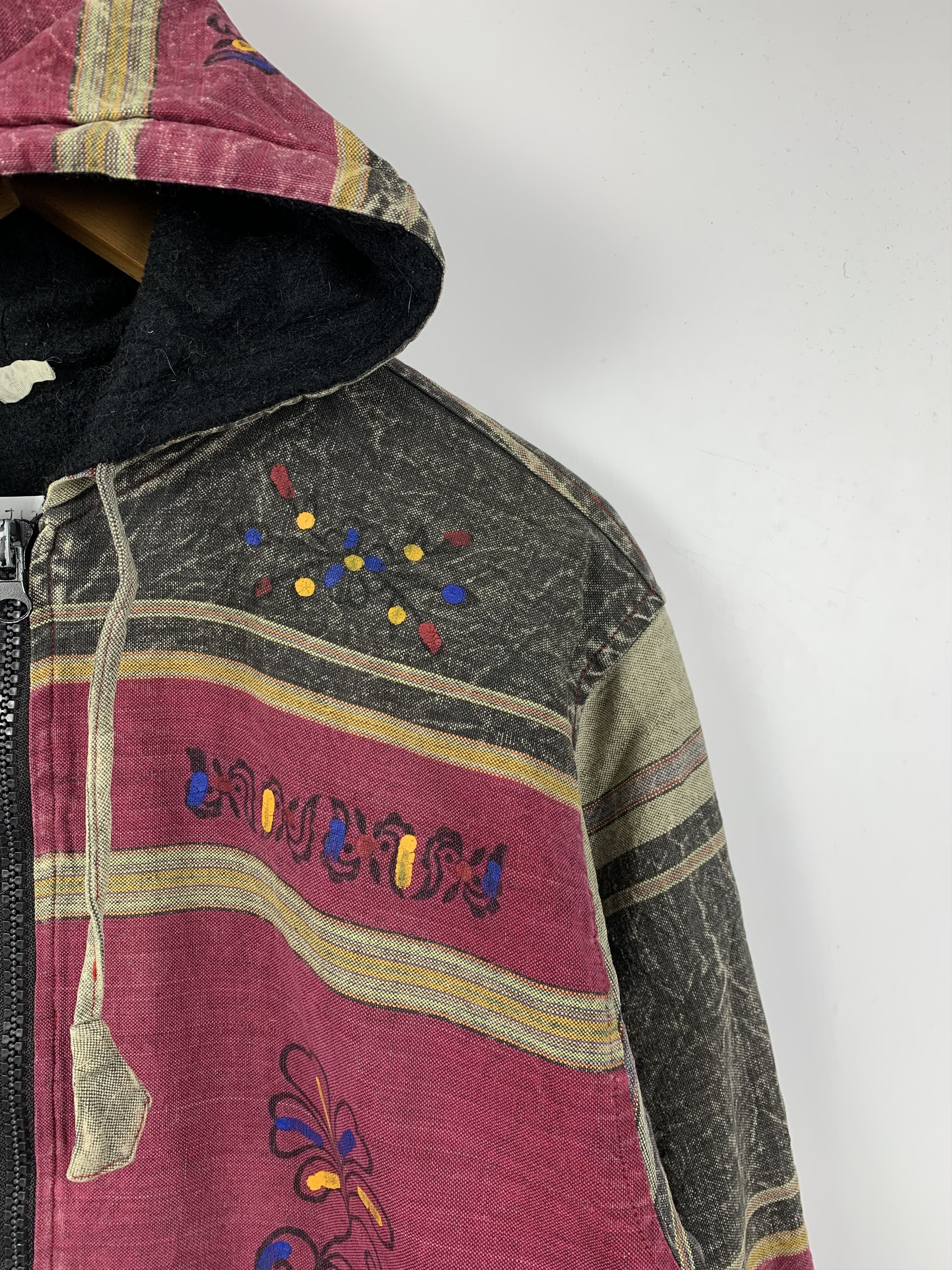 Japanese Brand × Vintage Vintage Japanese Brand Navajo Native Hoodie Jacket Size US L / EU 52-54 / 3 - 5 Thumbnail