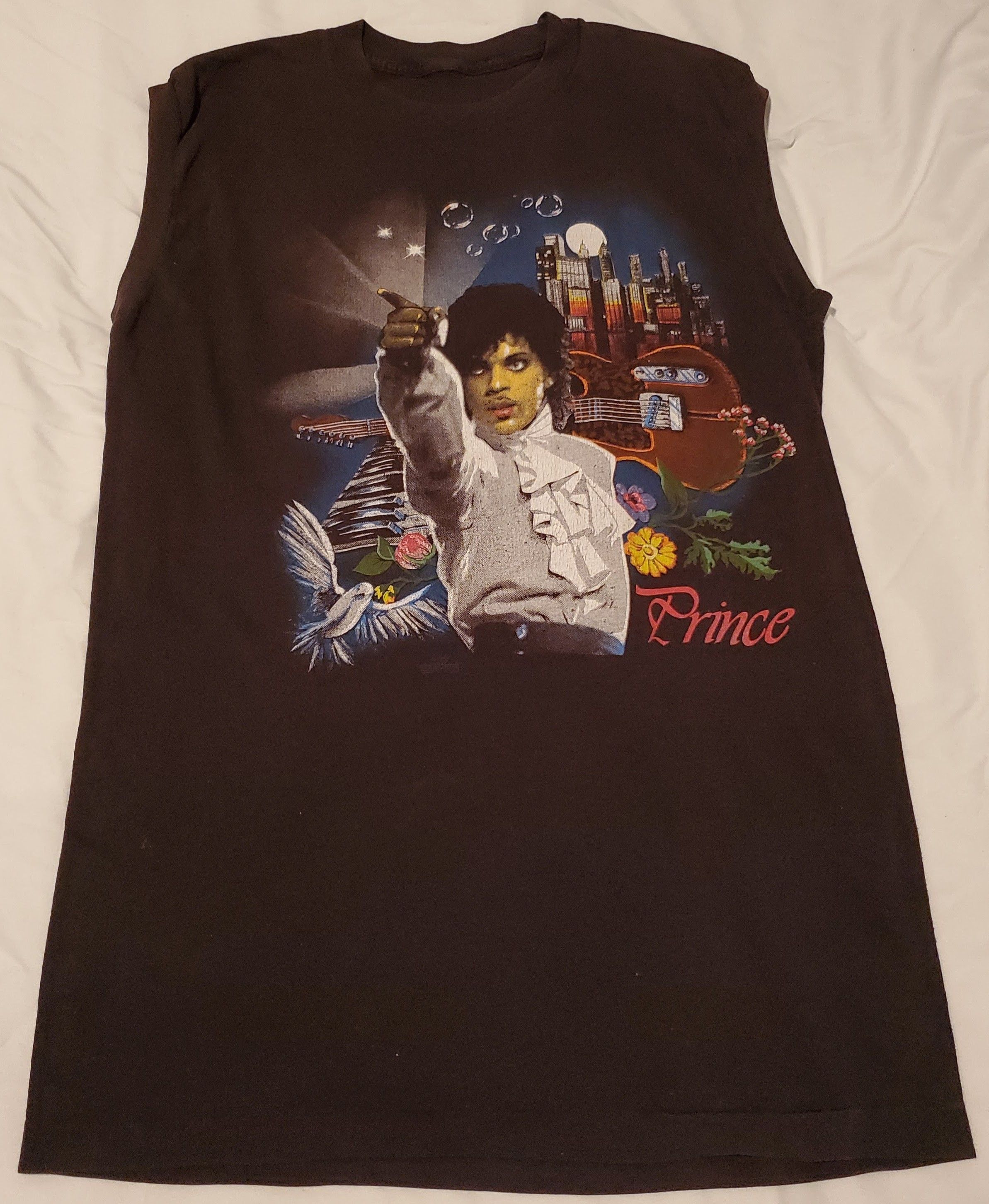 Prince 1985 World Tour Muscle Sleeveless