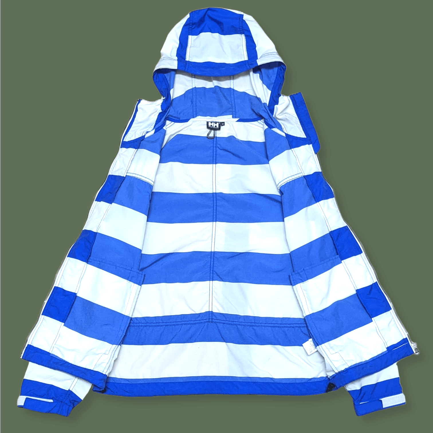 Helly Hansen × Vintage Vintage Helly Hansen Striped Light Jacket Size US M / EU 48-50 / 2 - 8 Thumbnail