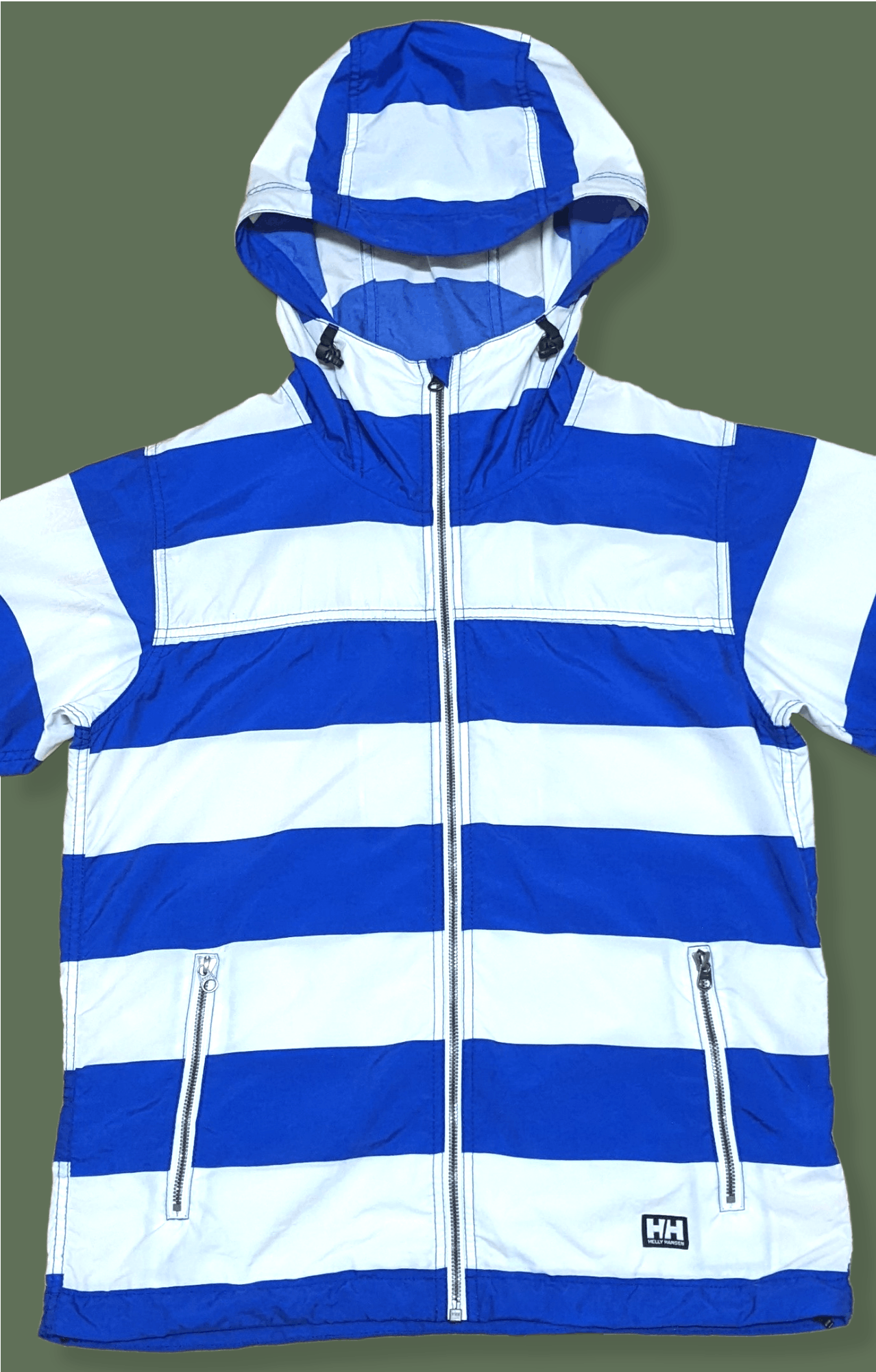 Helly Hansen × Vintage Vintage Helly Hansen Striped Light Jacket Size US M / EU 48-50 / 2 - 3 Thumbnail