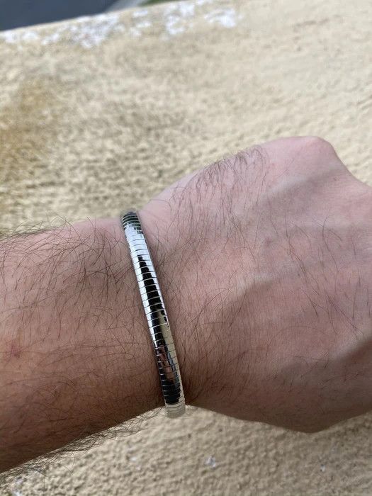 Other Silver Herringbone Bracelet (PVD) Size ONE SIZE - 1 Thumbnail