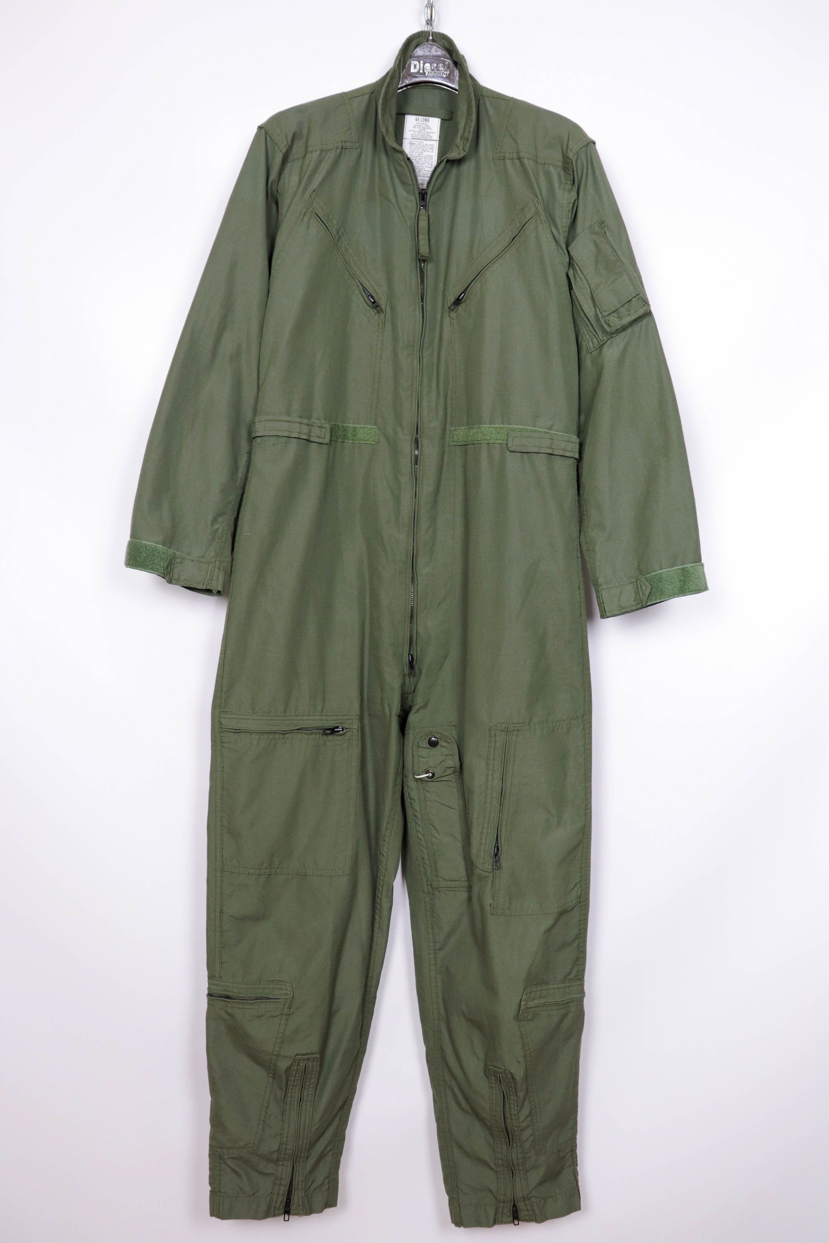 Military Utility Aramid Sage Green CWU-27/P Flyers Coverall Suit | Grailed