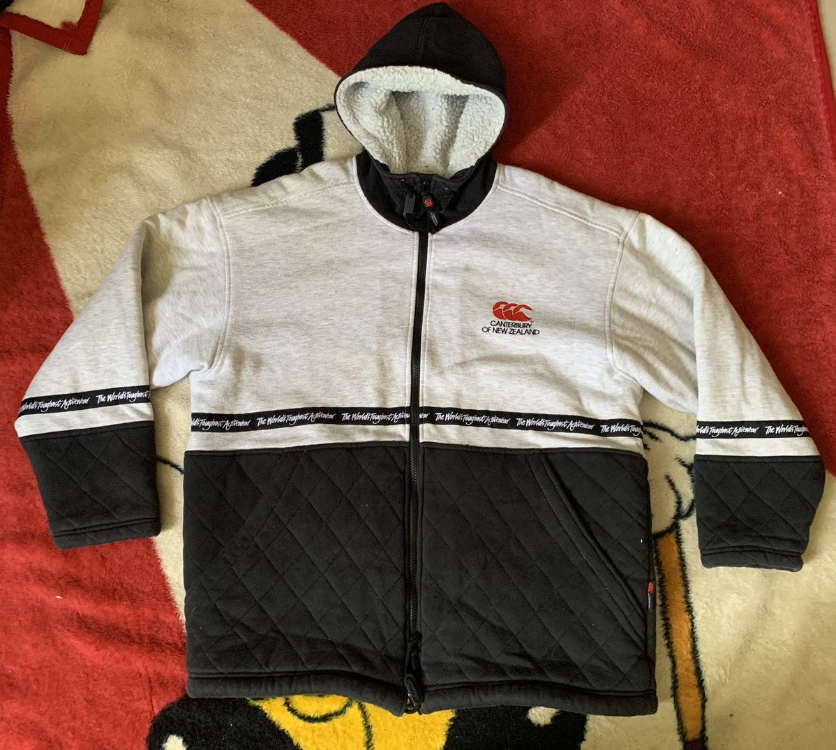 Canterbury of New Zealand VINTAGE OG CANTERBURY OF NEW ZEALAND 2 STRIPES HOODIE RARE Size US M / EU 48-50 / 2 - 1 Thumbnail