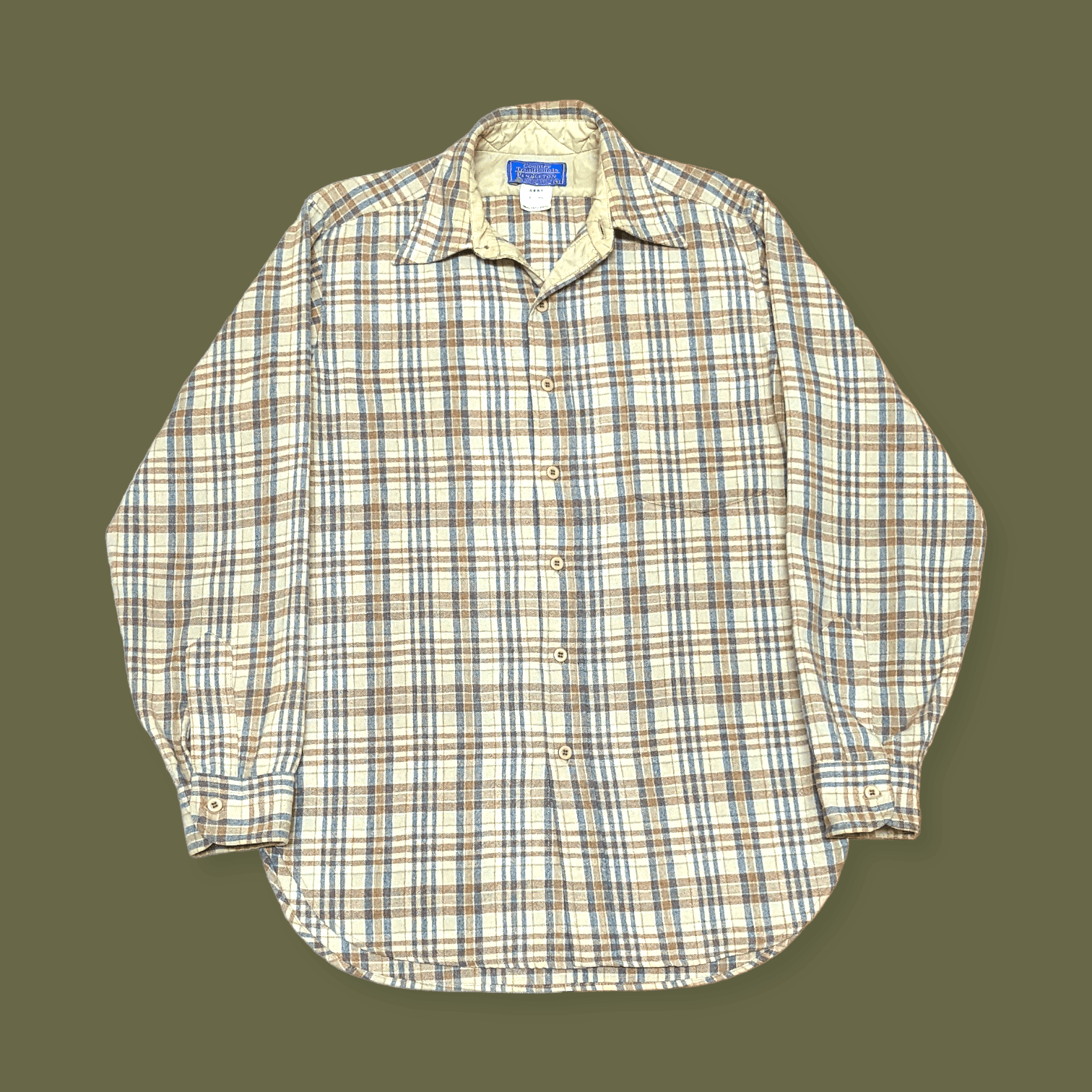 Flannel × Pendleton × Vintage Vintage Pendleton Virgin Wool Plaid Flannel Size US S / EU 44-46 / 1 - 1 Thumbnail