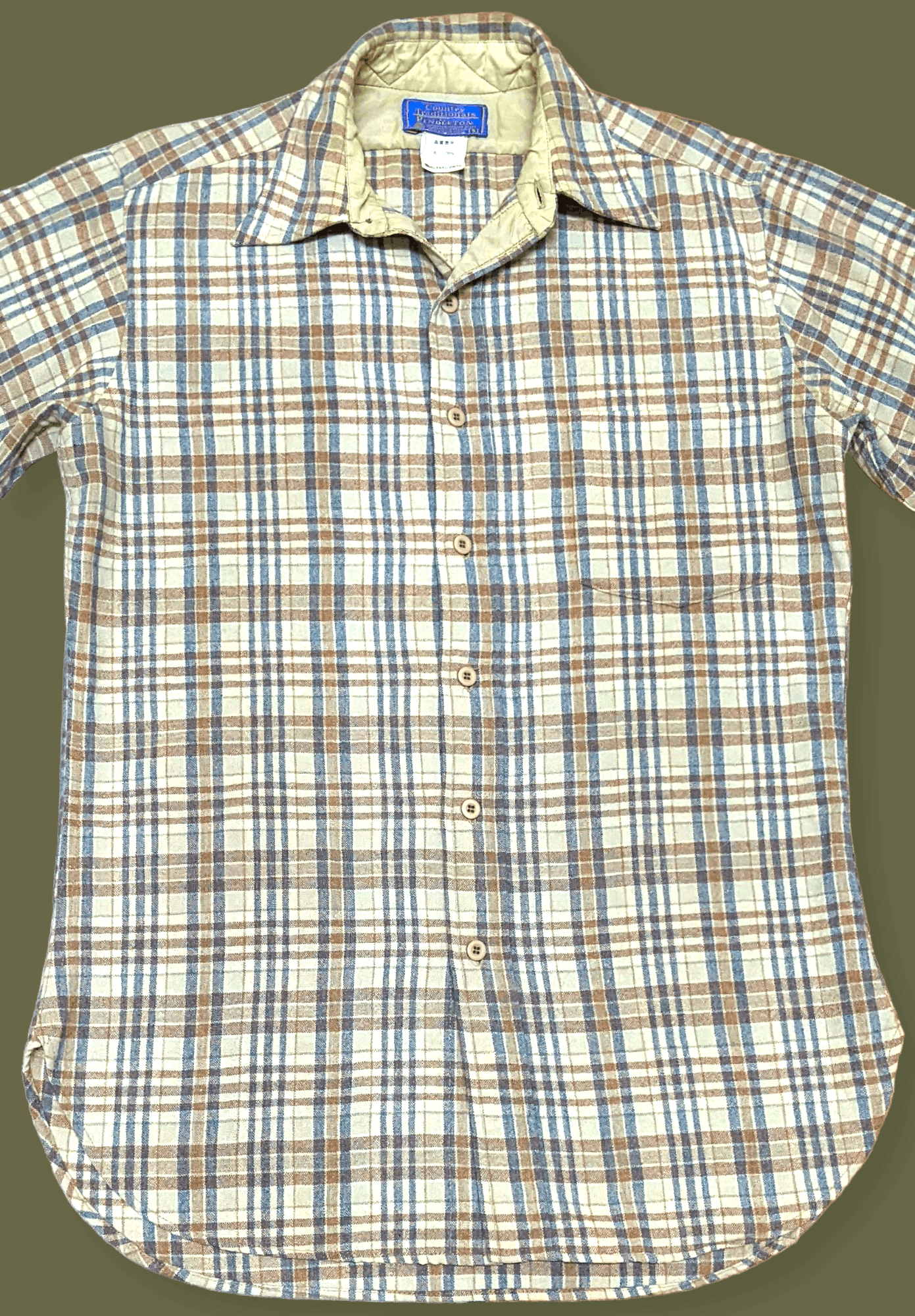 Flannel × Pendleton × Vintage Vintage Pendleton Virgin Wool Plaid Flannel Size US S / EU 44-46 / 1 - 4 Thumbnail