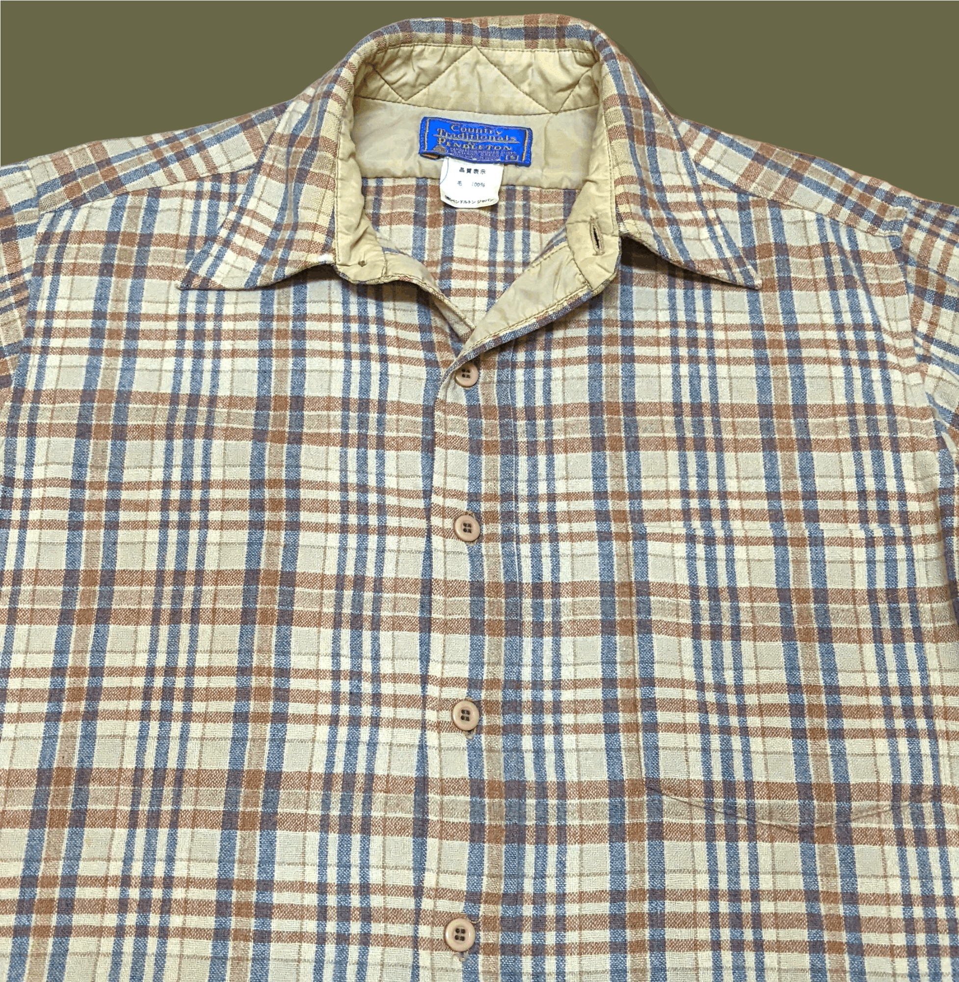 Flannel × Pendleton × Vintage Vintage Pendleton Virgin Wool Plaid Flannel Size US S / EU 44-46 / 1 - 3 Thumbnail