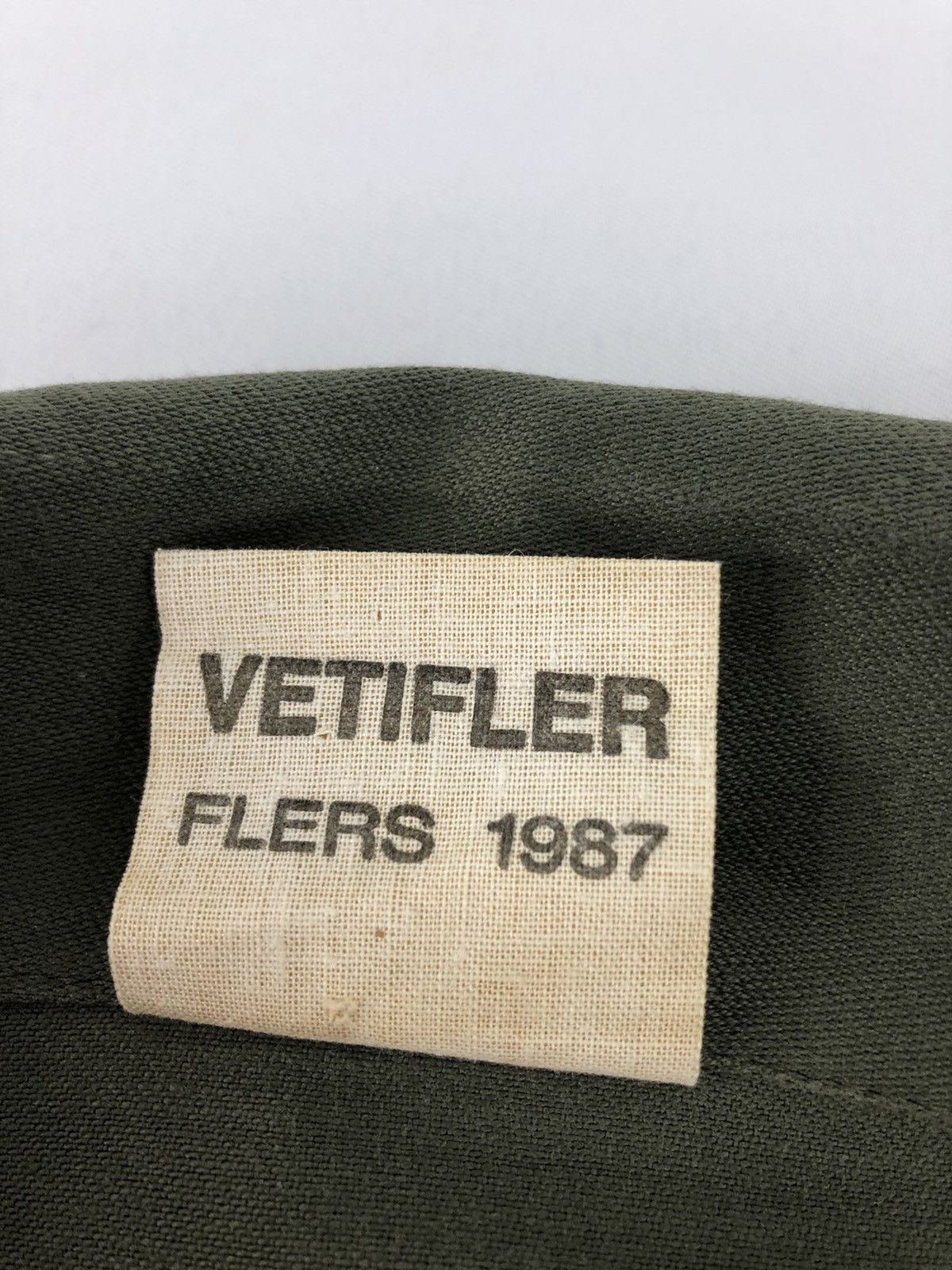 Vintage Vetifler Flers 1987 88M Jacket Military Zip Up Button Style Size US M / EU 48-50 / 2 - 6 Thumbnail