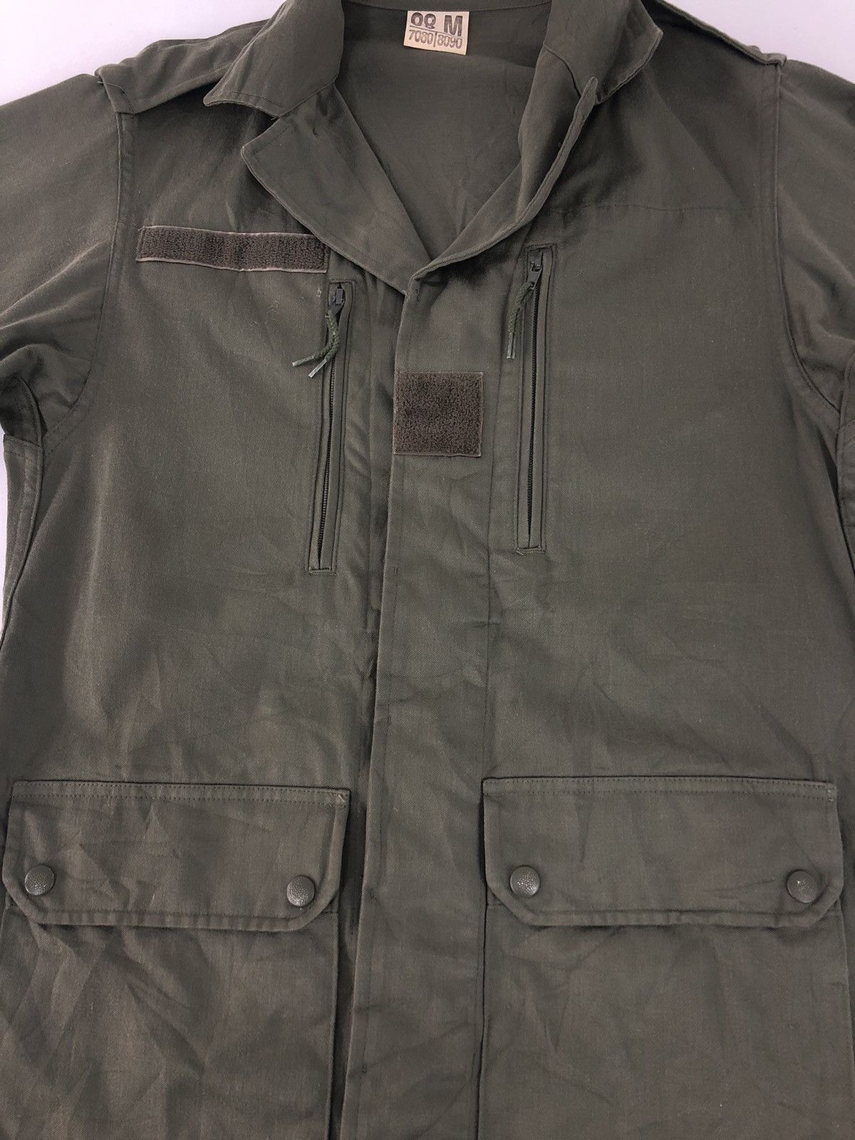 Vintage Vetifler Flers 1987 88M Jacket Military Zip Up Button Style Size US M / EU 48-50 / 2 - 2 Thumbnail