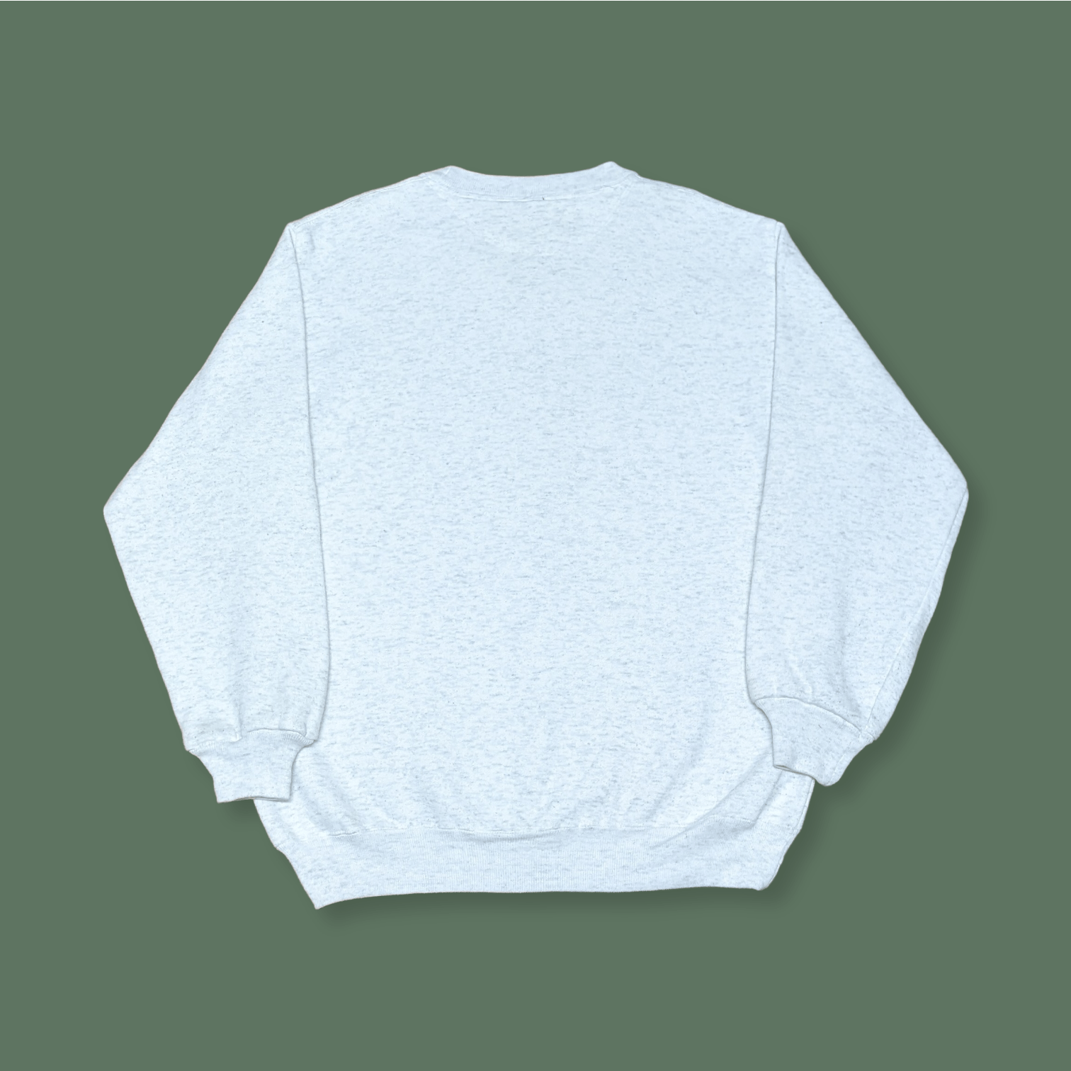 Champion × Vintage Vintage 90s Champion Heather Grey Made in USA Sweatshirt Size US M / EU 48-50 / 2 - 2 Thumbnail