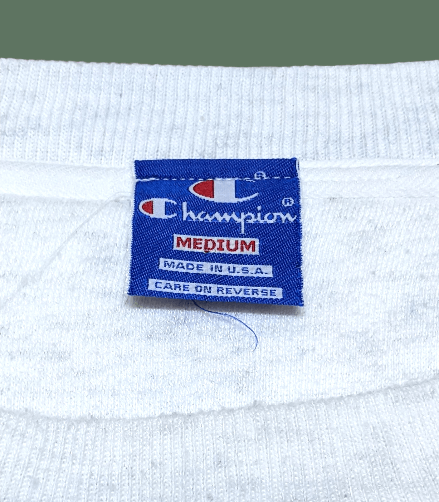 Champion × Vintage Vintage 90s Champion Heather Grey Made in USA Sweatshirt Size US M / EU 48-50 / 2 - 9 Thumbnail