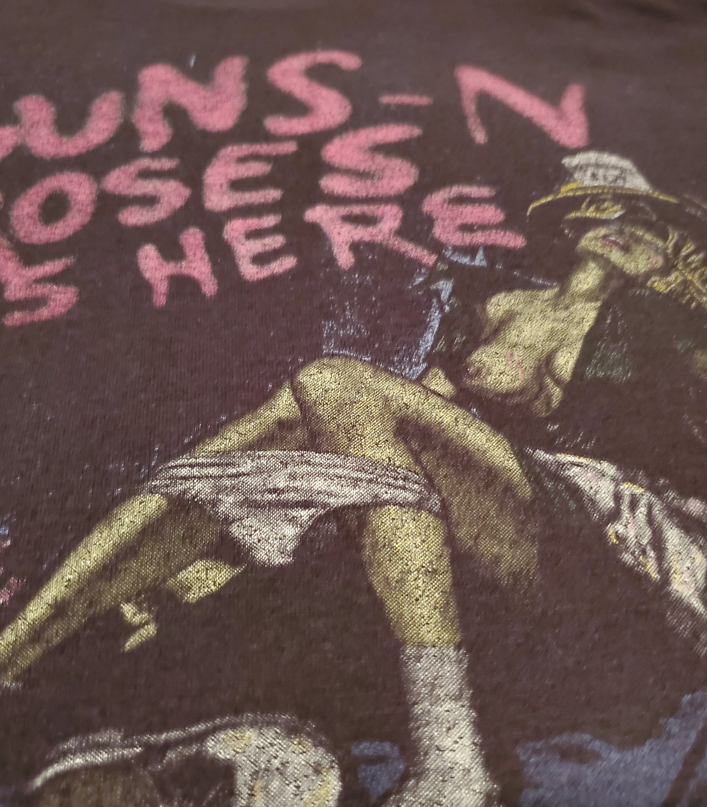 Band Tees × Vintage Vintage 1987 Guns N Roses GNR Tour Shirt Size US XL / EU 56 / 4 - 8 Thumbnail