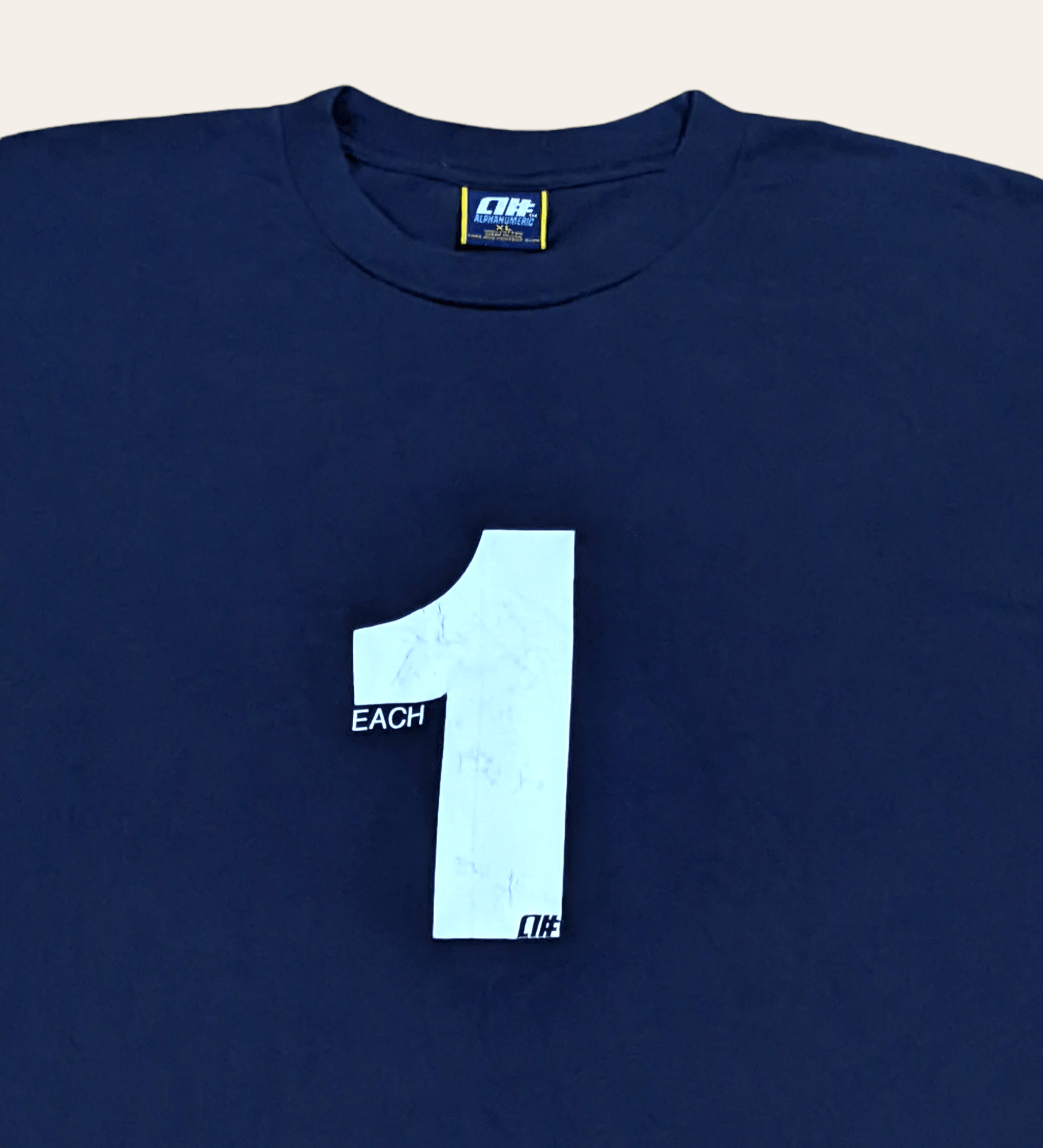 Alphanumeric × Vintage Vintage 90s Alphanumeric Skateboards Mathematic T shirt Size US XL / EU 56 / 4 - 1 Thumbnail