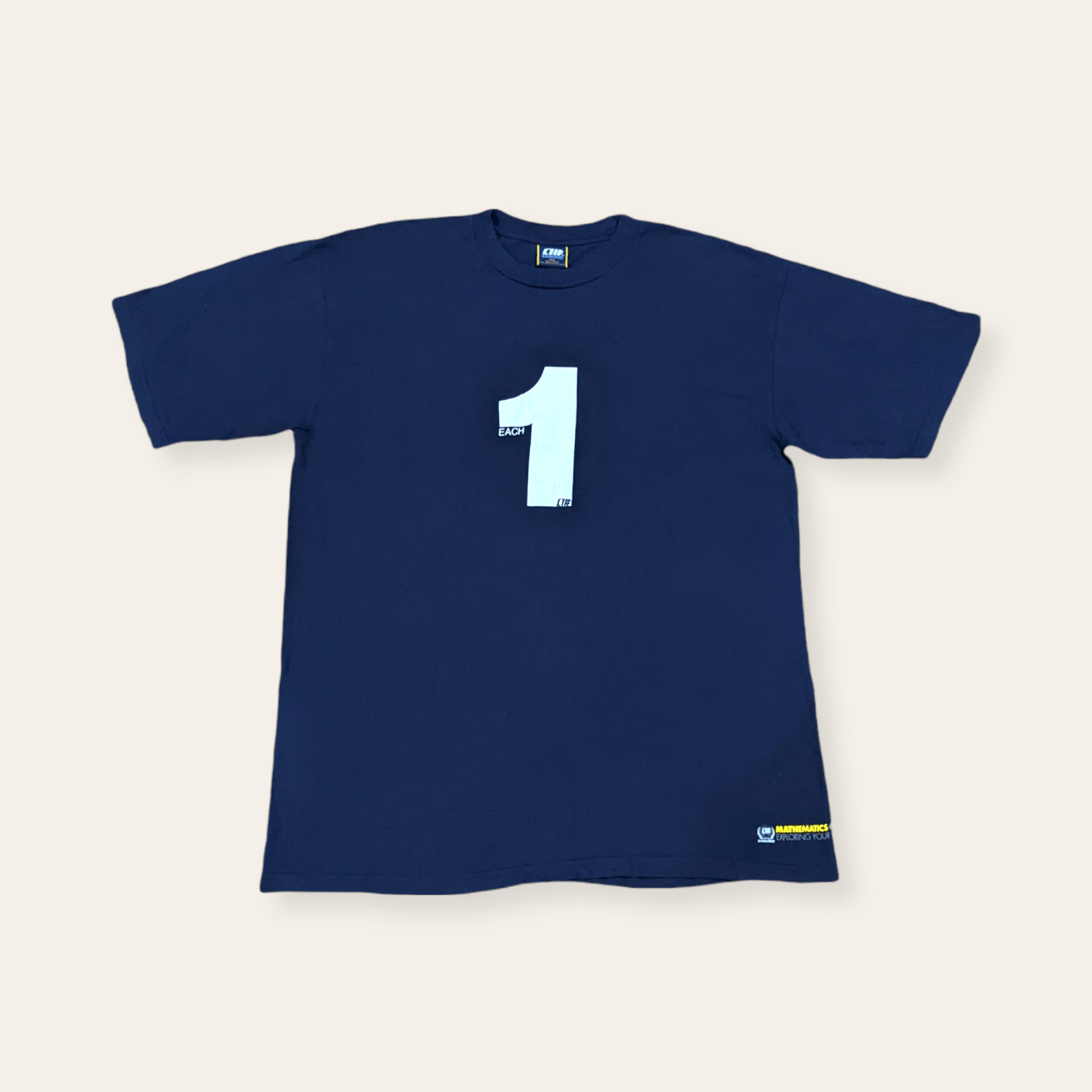 Alphanumeric × Vintage Vintage 90s Alphanumeric Skateboards Mathematic T shirt Size US XL / EU 56 / 4 - 2 Thumbnail