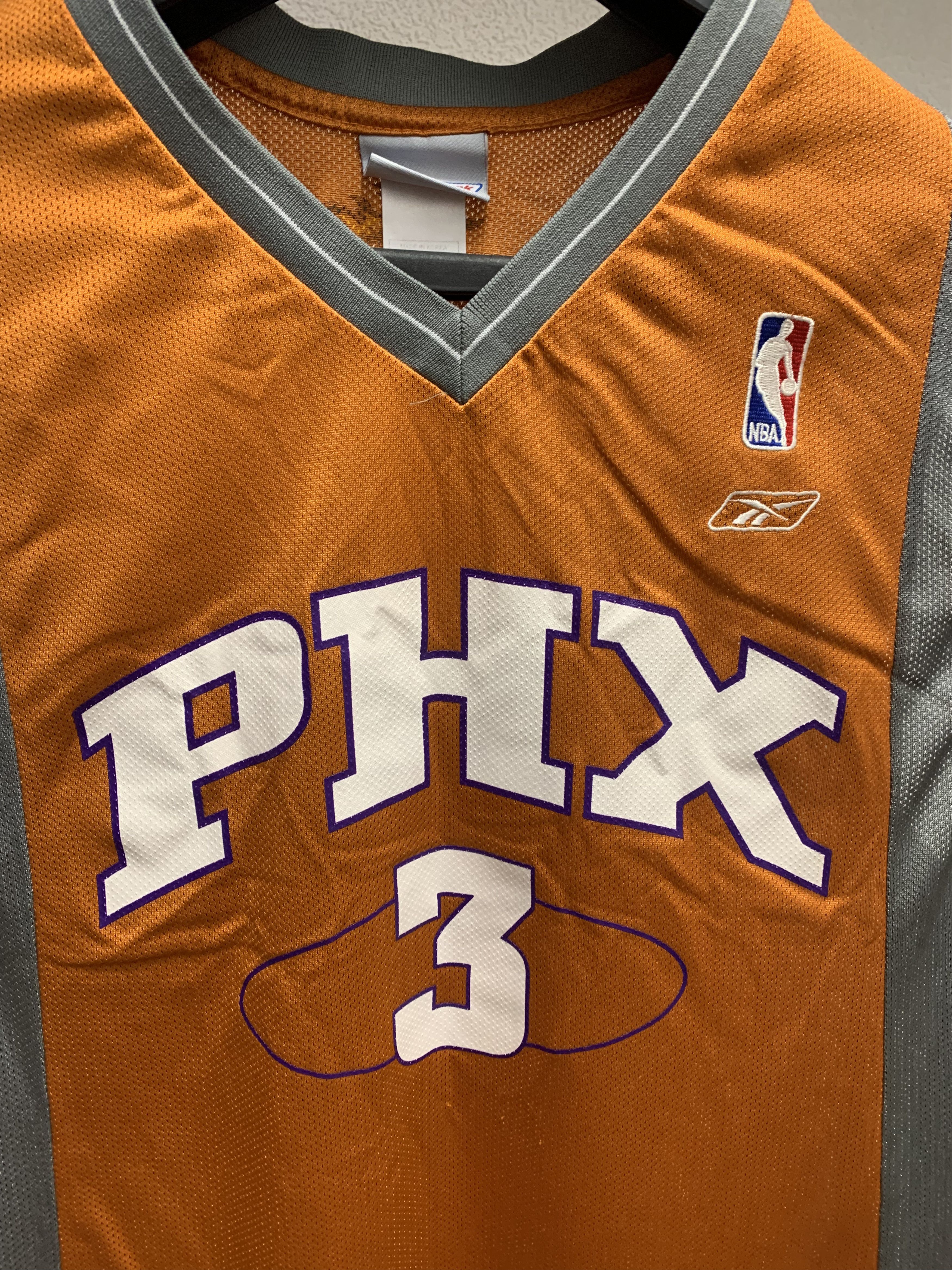 NBA Marbury 3 Reebok Phoenix suns nba jersey L size Size US L / EU 52-54 / 3 - 4 Thumbnail