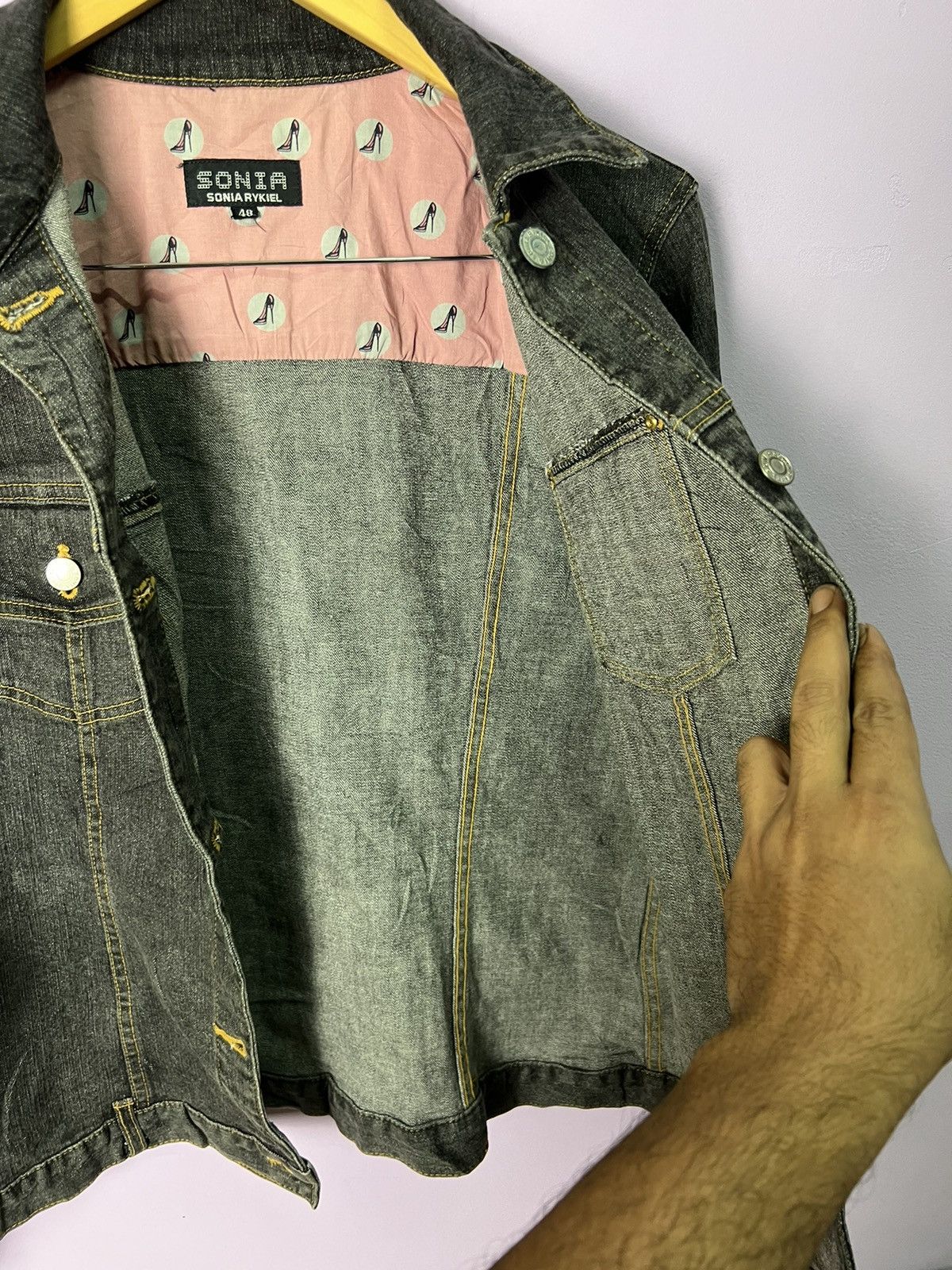 Sonia Rykiel 🔥Rare Sonia Rykiel Denim Jacket Size M / US 6-8 / IT 42-44 - 13 Thumbnail