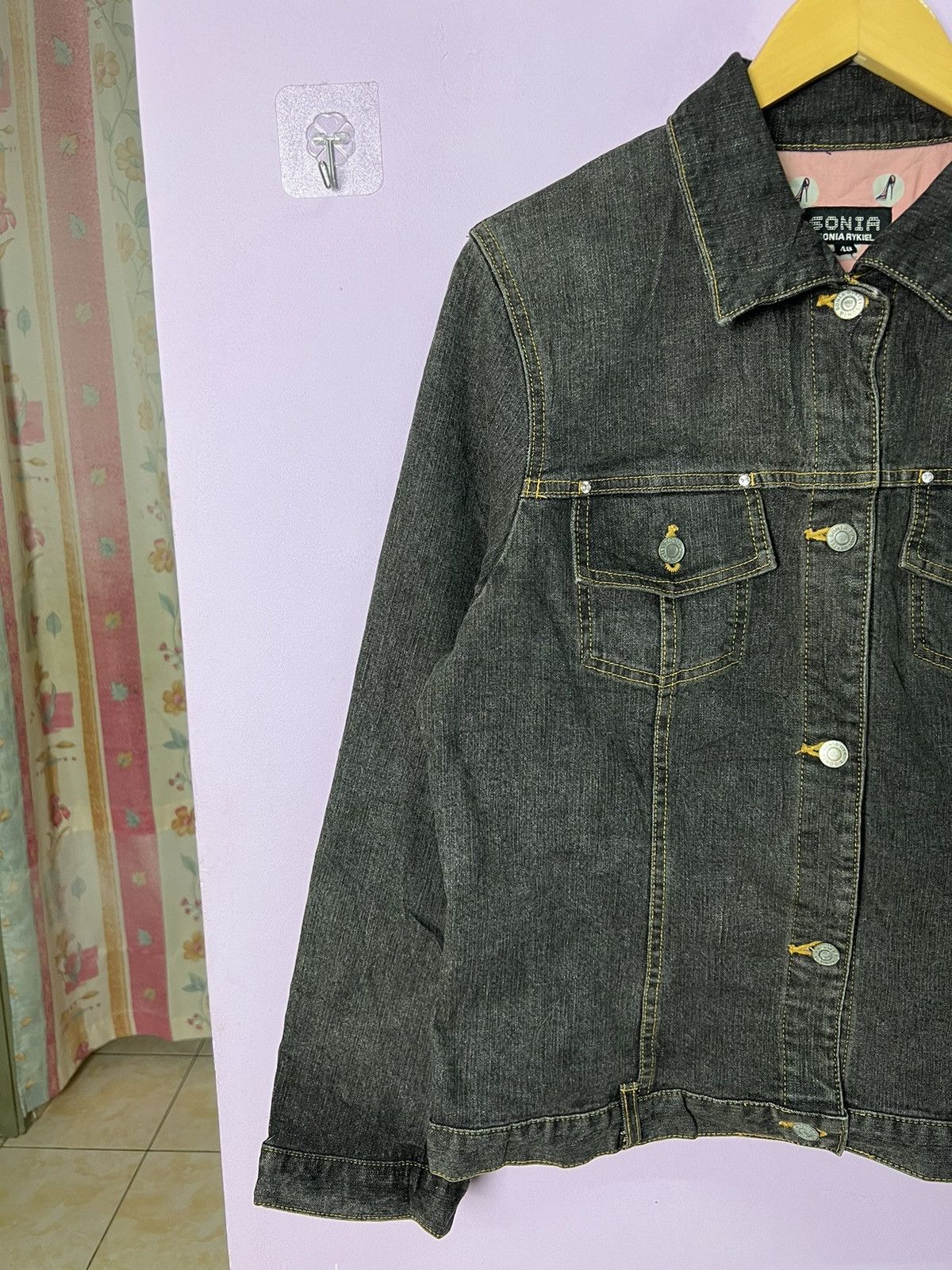 Sonia Rykiel 🔥Rare Sonia Rykiel Denim Jacket Size M / US 6-8 / IT 42-44 - 3 Thumbnail