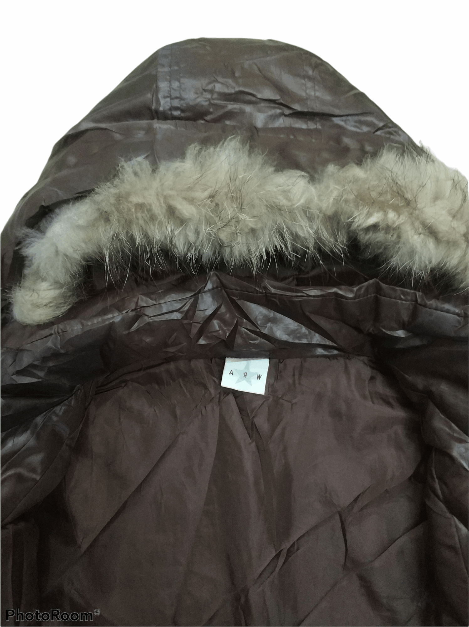 Other 🔥Arw Faux Fur Fishtail Quilted Jacket Size M / US 6-8 / IT 42-44 - 4 Thumbnail